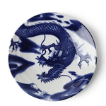 Plate - Blue Flying Dragon 10" - J4895