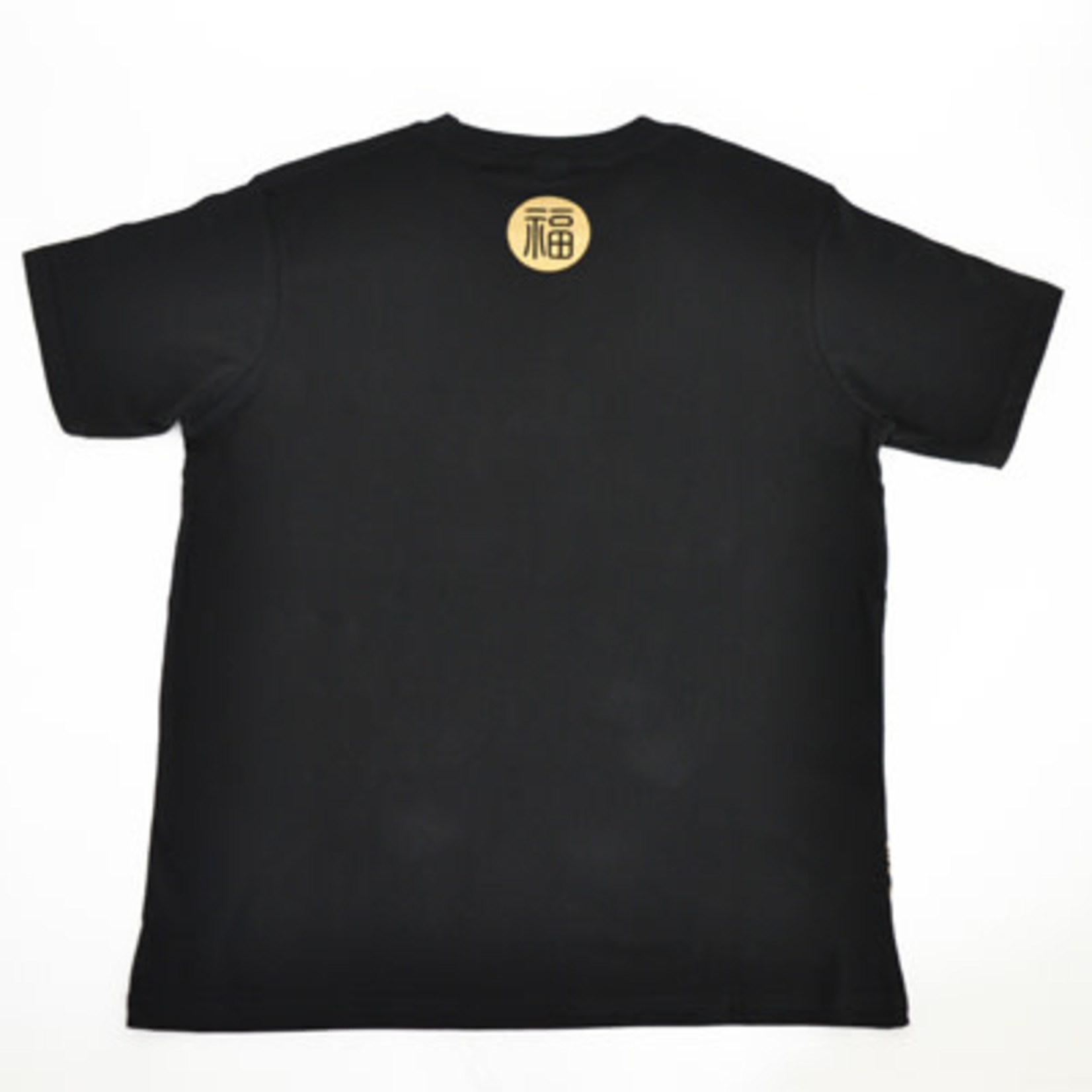 T-Shirt - Maneki Neko (Black) - W4-1111