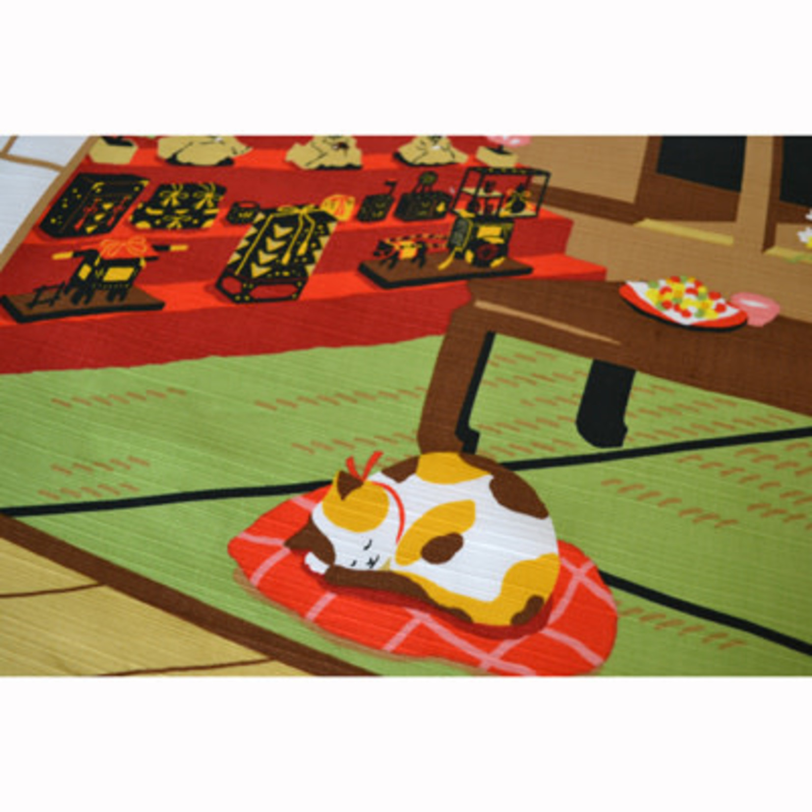 Furoshiki - Small, "Mike and Hina Dolls (March)" - W438-054003