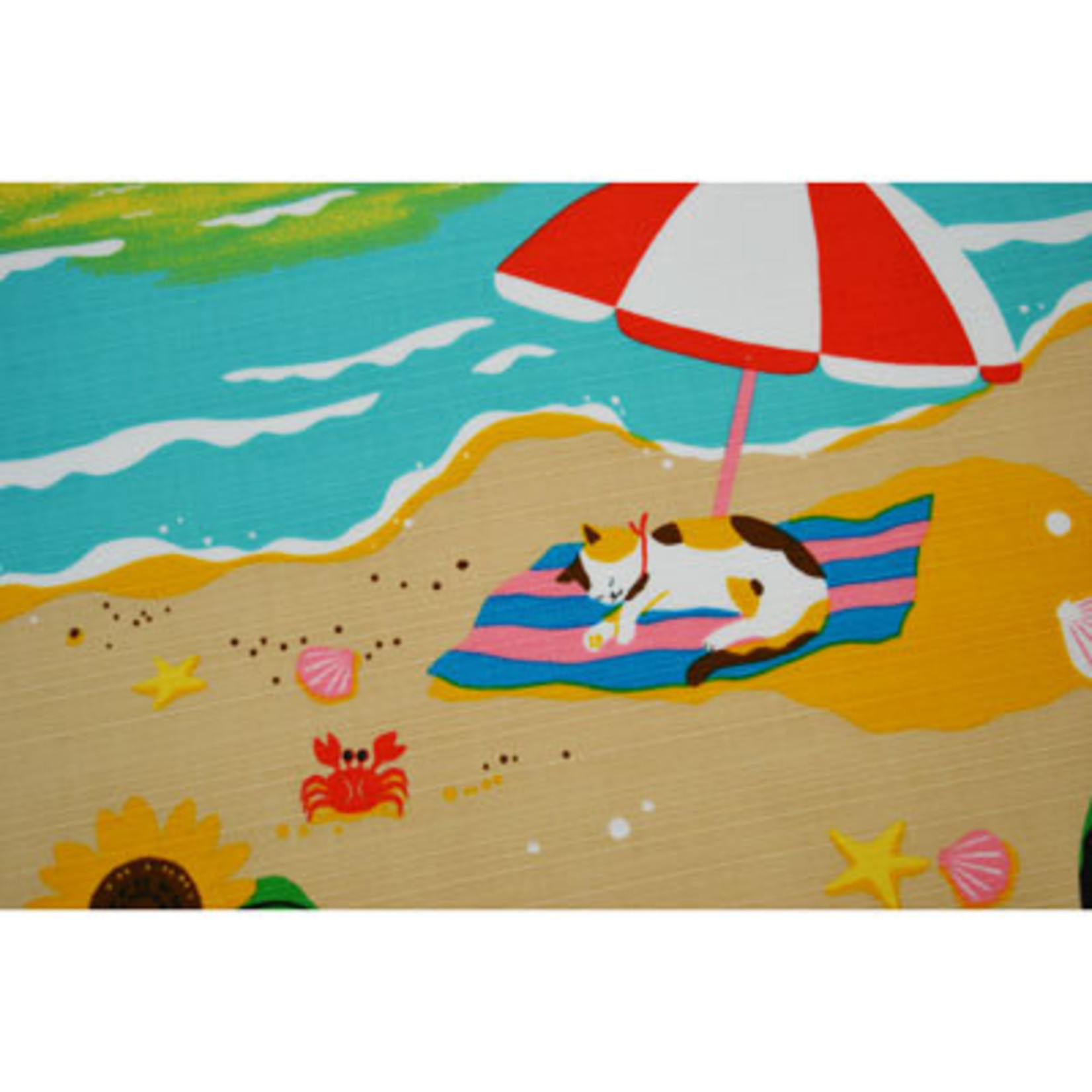 Sanyo Furoshiki - Small, "Mike's Summer Vacation (August)" - W438-054008
