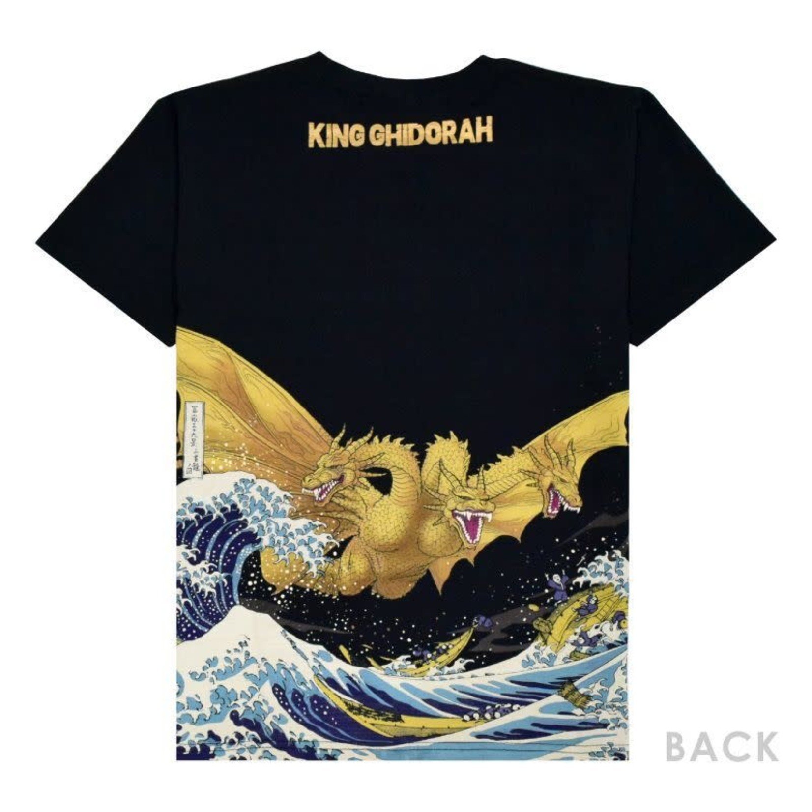 Toho T-Shirt - "Fugaku King Ghidorah (Black)" W4-0005 -