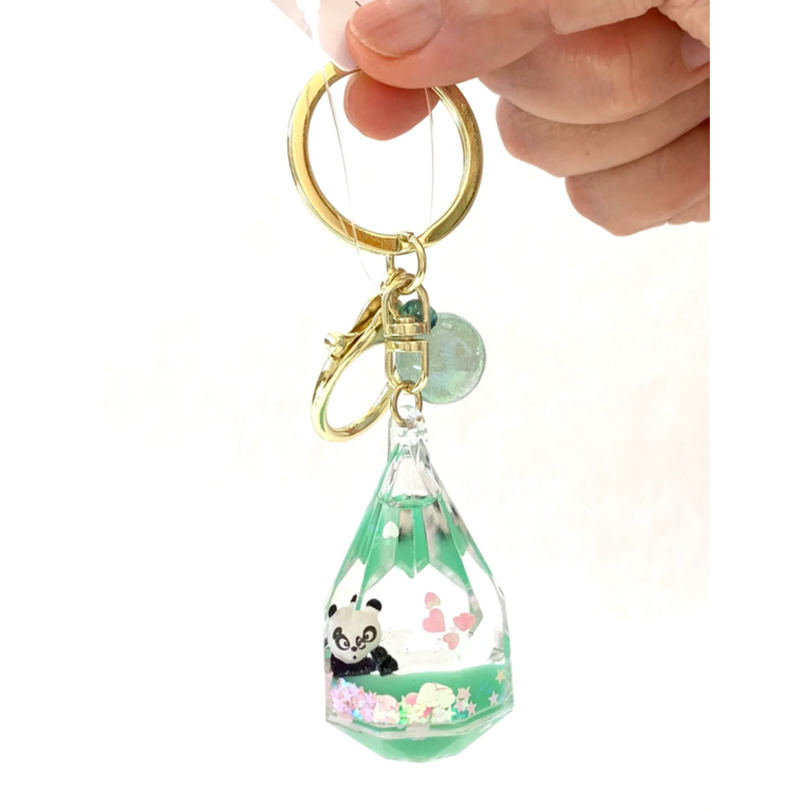 BCMINI Panda Diamond Floaty Charm Keyring - 12055