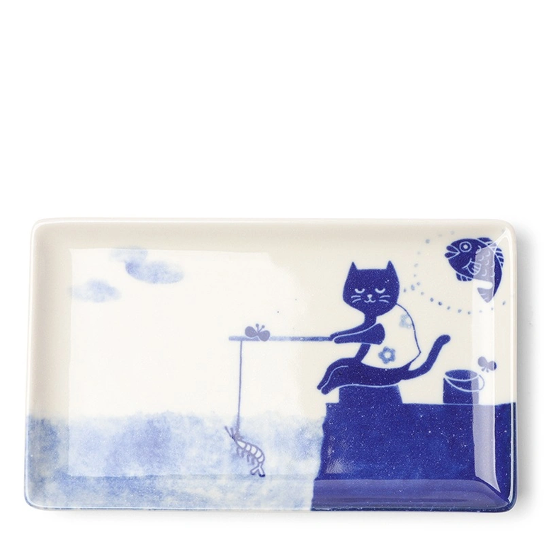 kanesada-seito-plate-cat-gone-