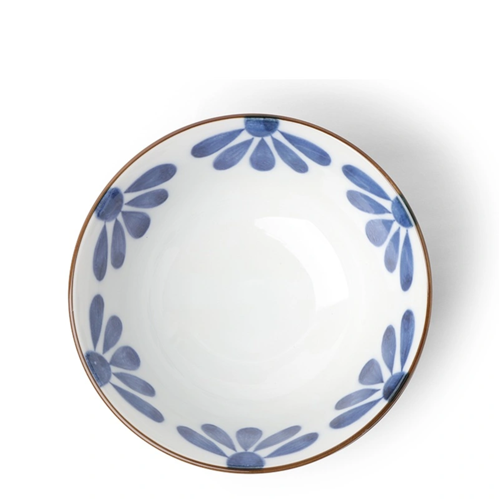 Bowl Blue Flower 5.75" - J6685