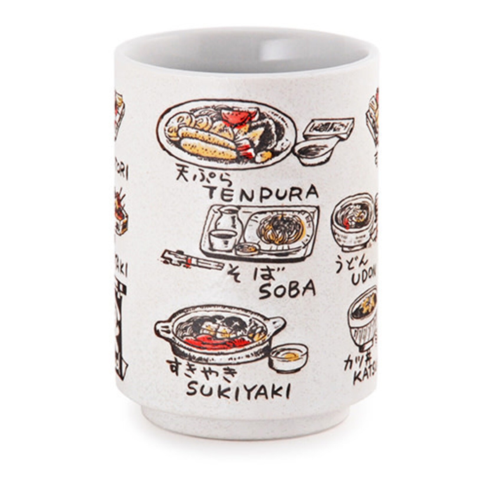 Teacup 10 oz "Japanese Food" - MN70-JF