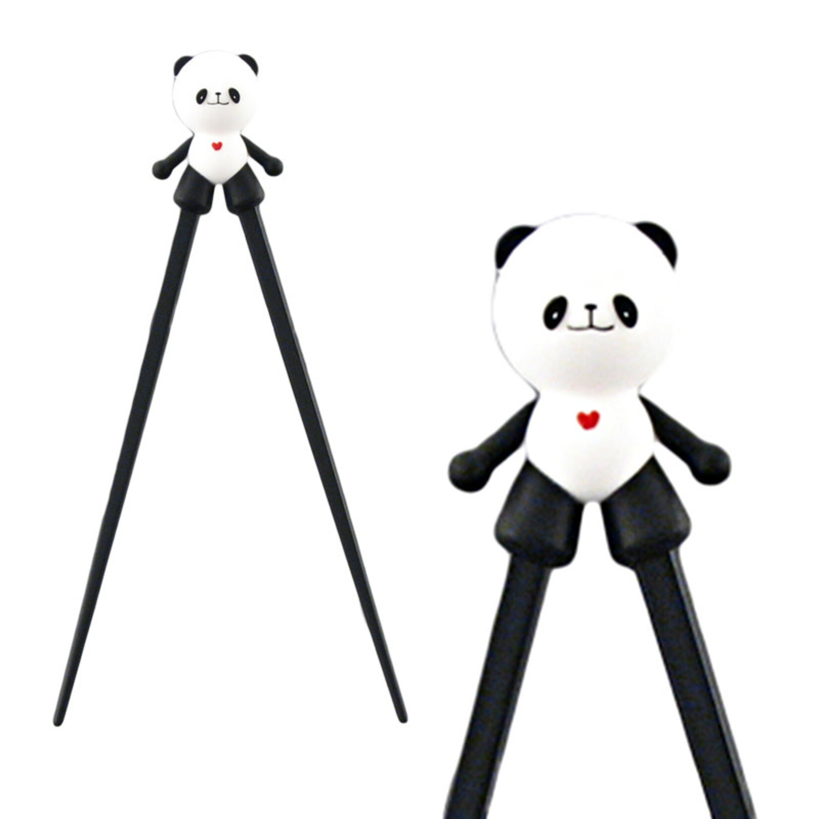 Chopsticks for Kids - With Helper - White Panda - EC2-P