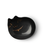 Plate - Mini - Cat Velvet Black / Gold 150-128