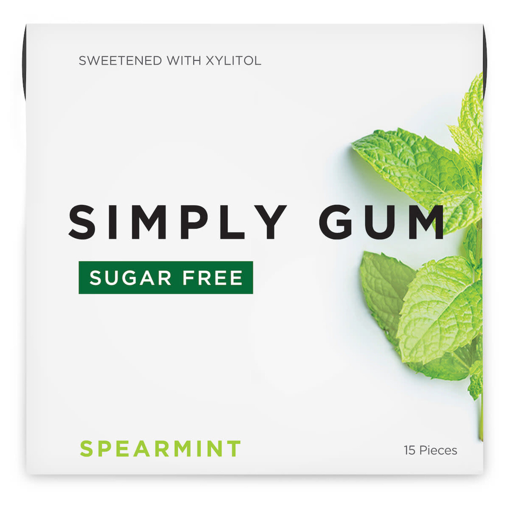 Simply Gum Simply Gum - Sugar-Free Spearmint