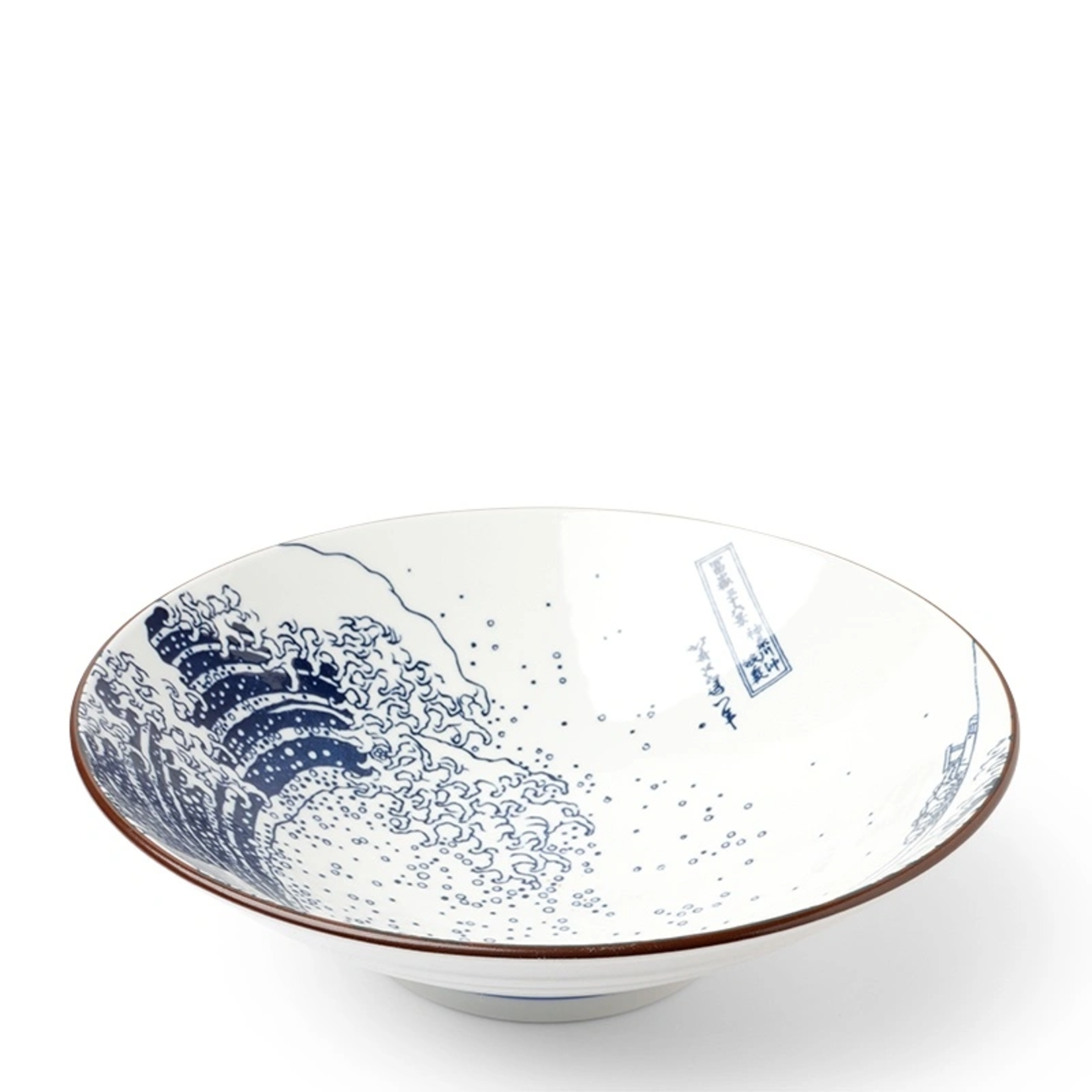 Bowl - 9.75"x2.75" The Great Wave - J6654