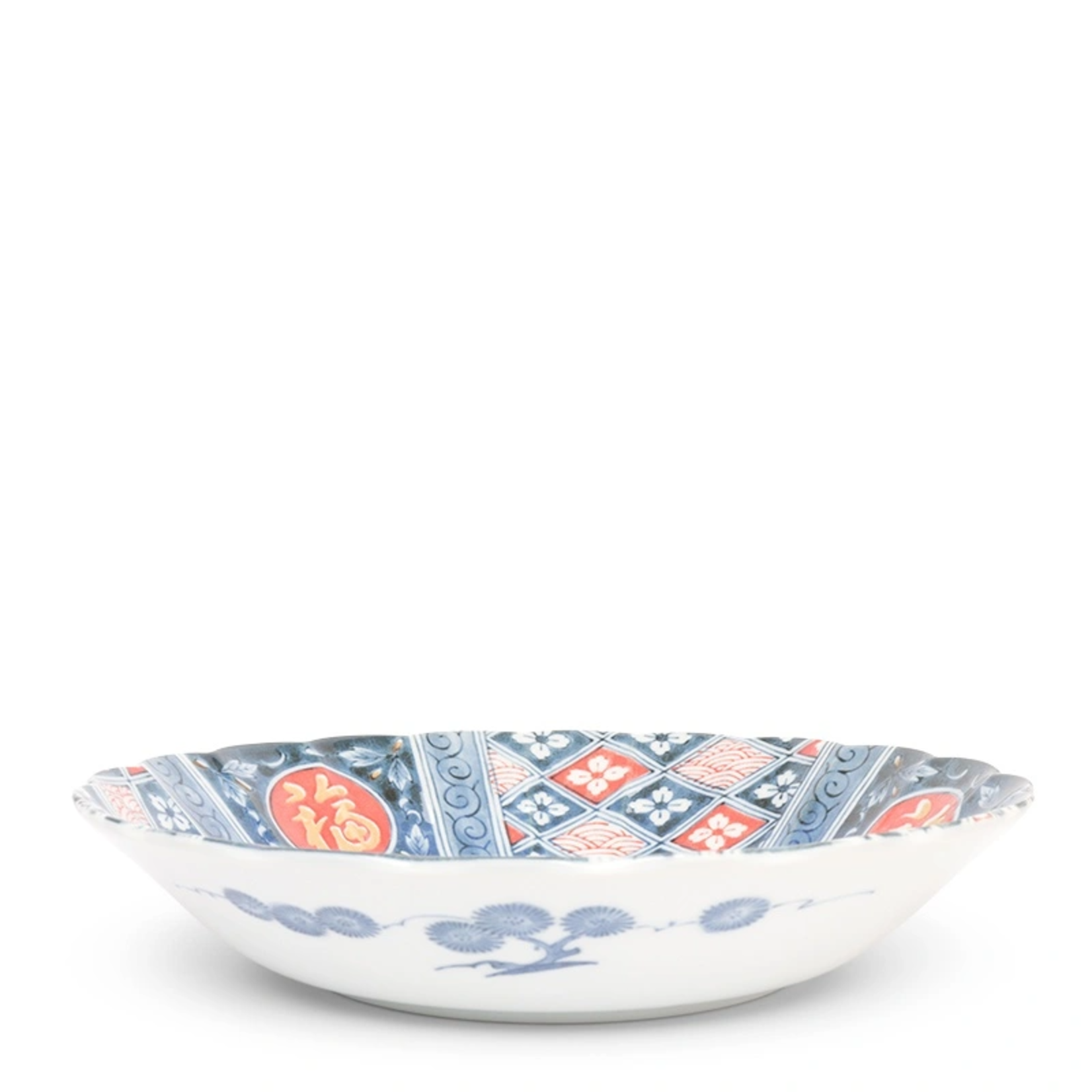 Bowl - 9.25"x2" Madori Fukumon - J6538