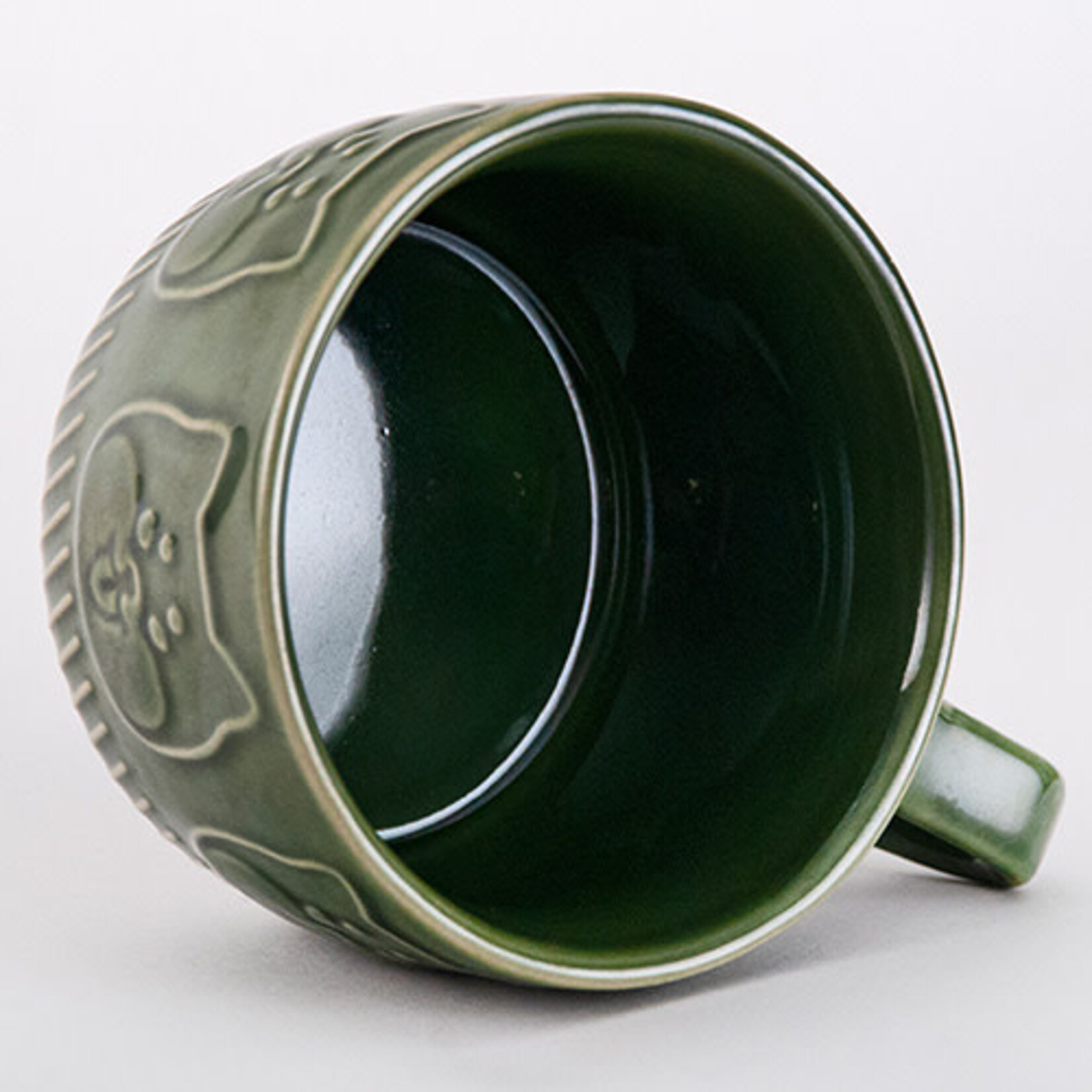Mug w/Lid - Shiba Green/Brown - PC44-1