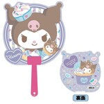 Sanrio FAN - Uchiwa - Kuromi - 1058