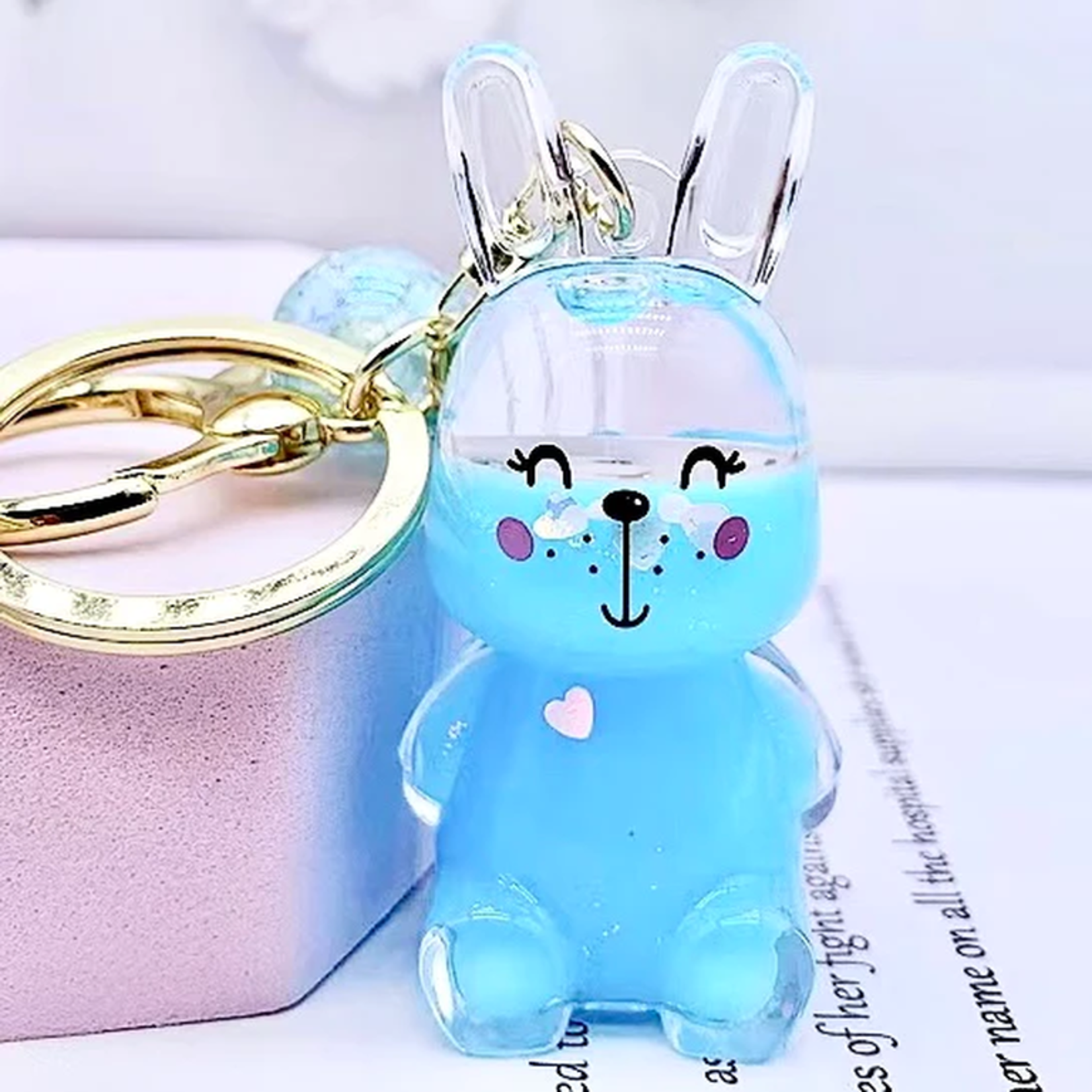 Брелок Кролик, Fashion Keychain Bunny, Key Chain Bunny Rabbit