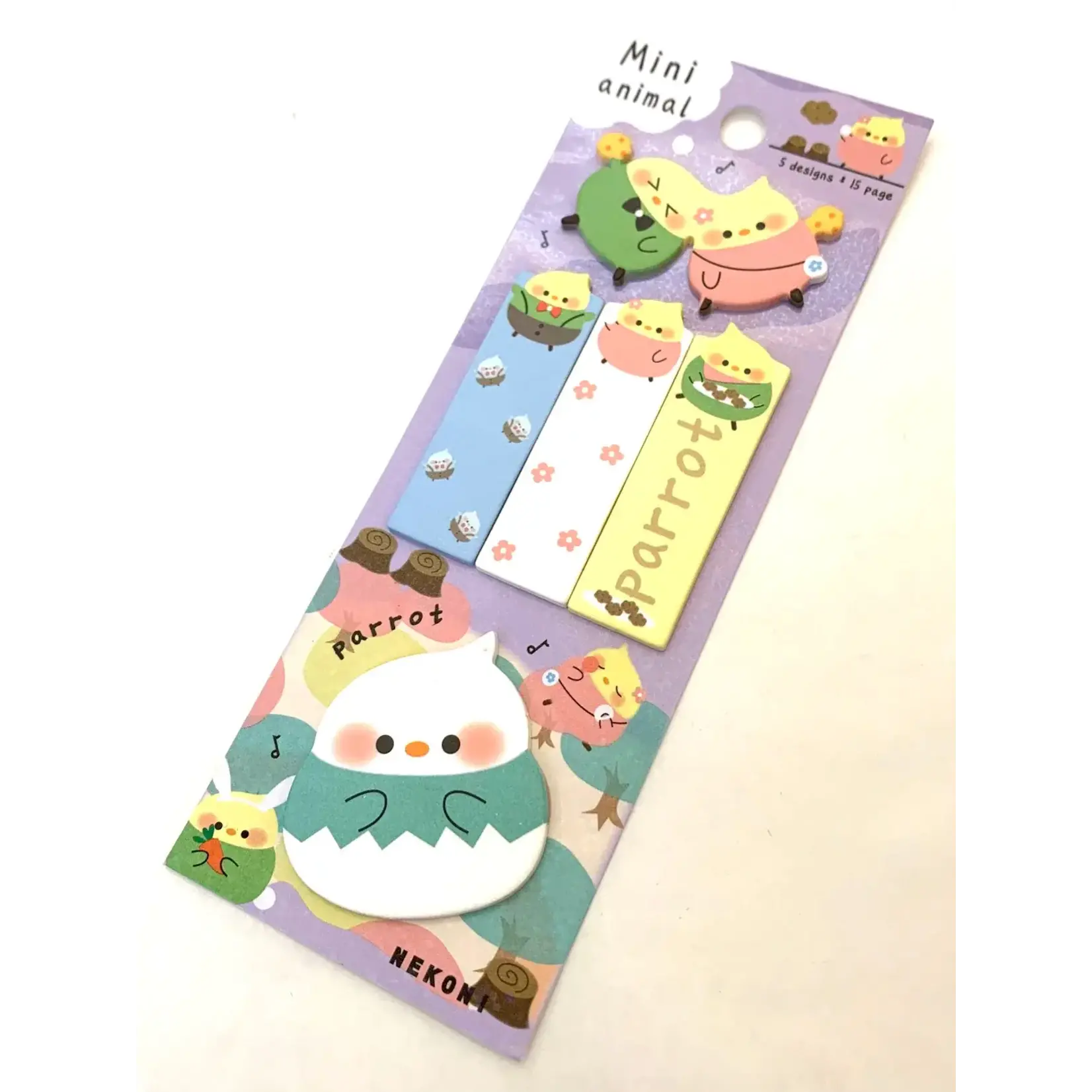 Nekoni Sticky Index Notes - Bird - 50527