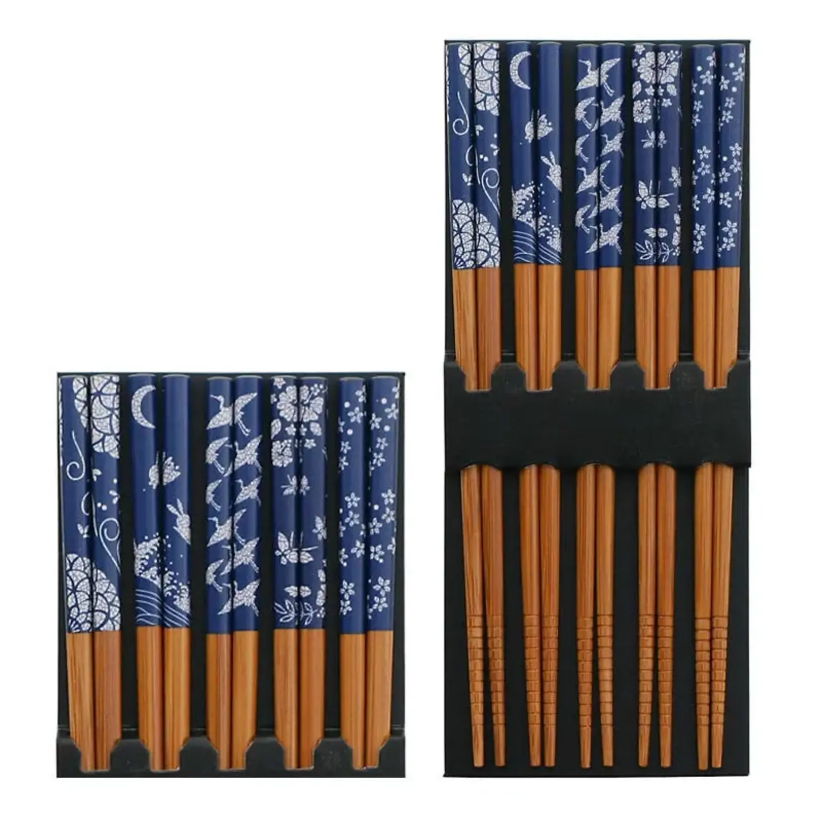 Blue & White Print Chopsticks Set - B813
