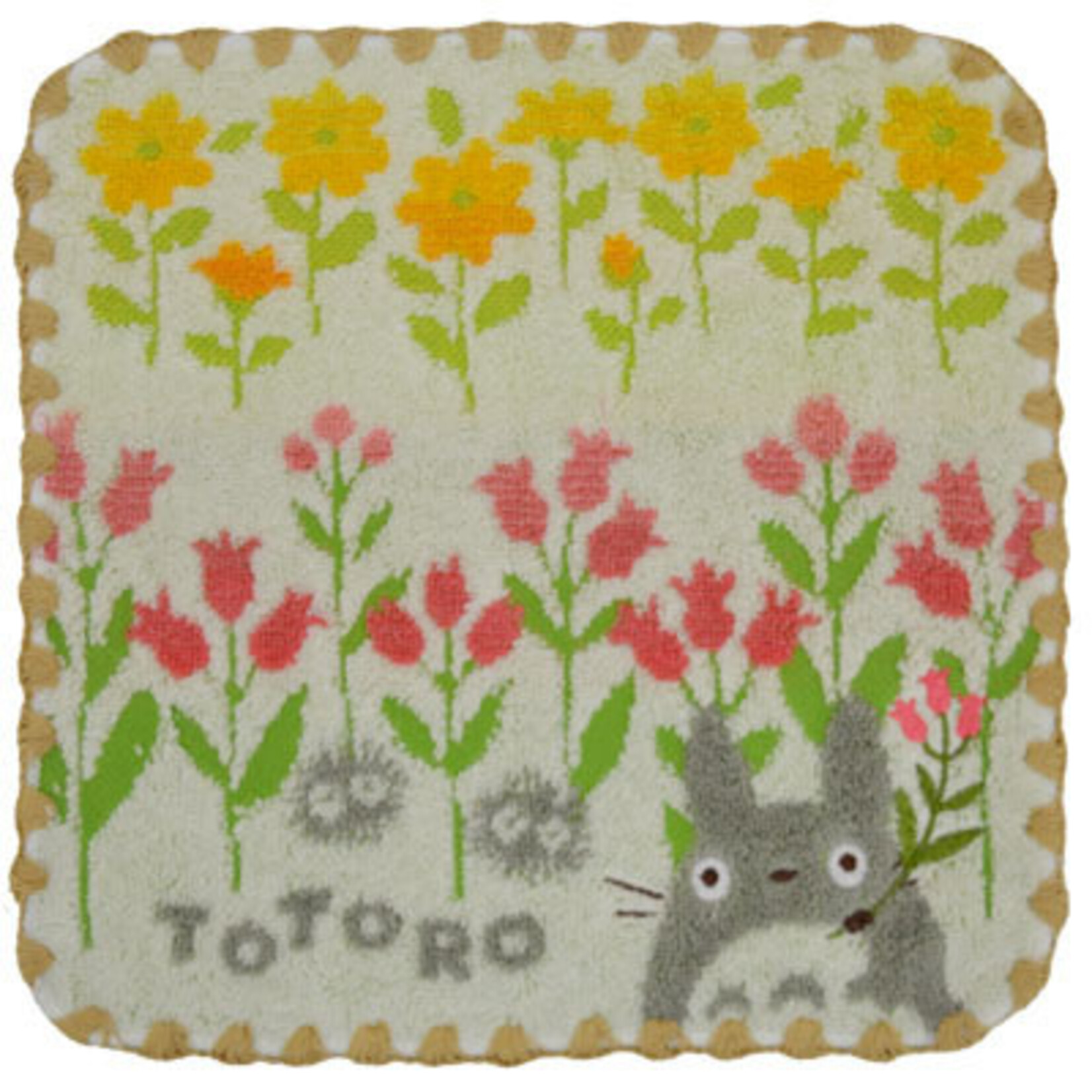 Marushin Totoro Washcloth "Wild Flowers" 1005027100