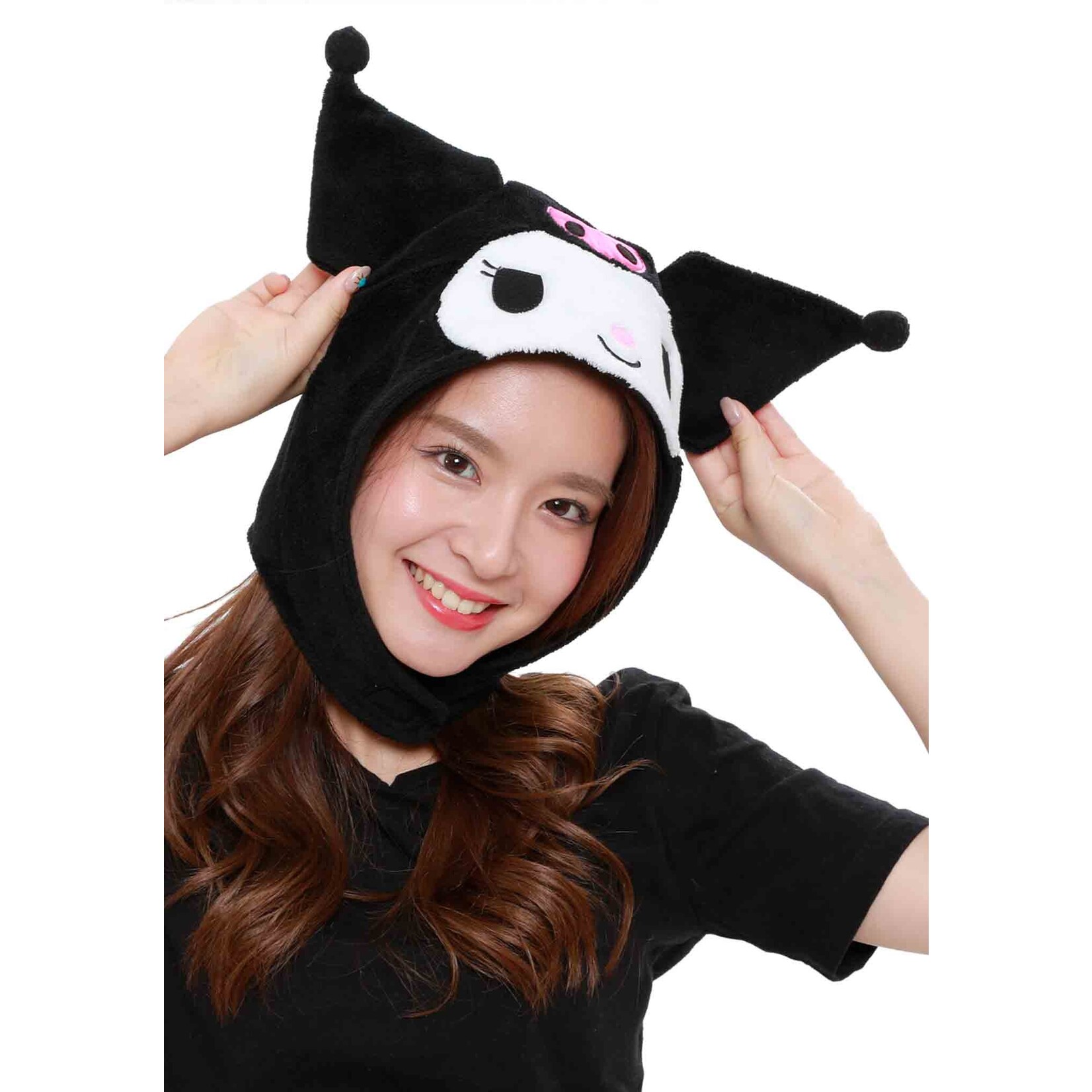 SAZAC Hat - Kuromi Kigurumi SZC-HT-SAN-1016