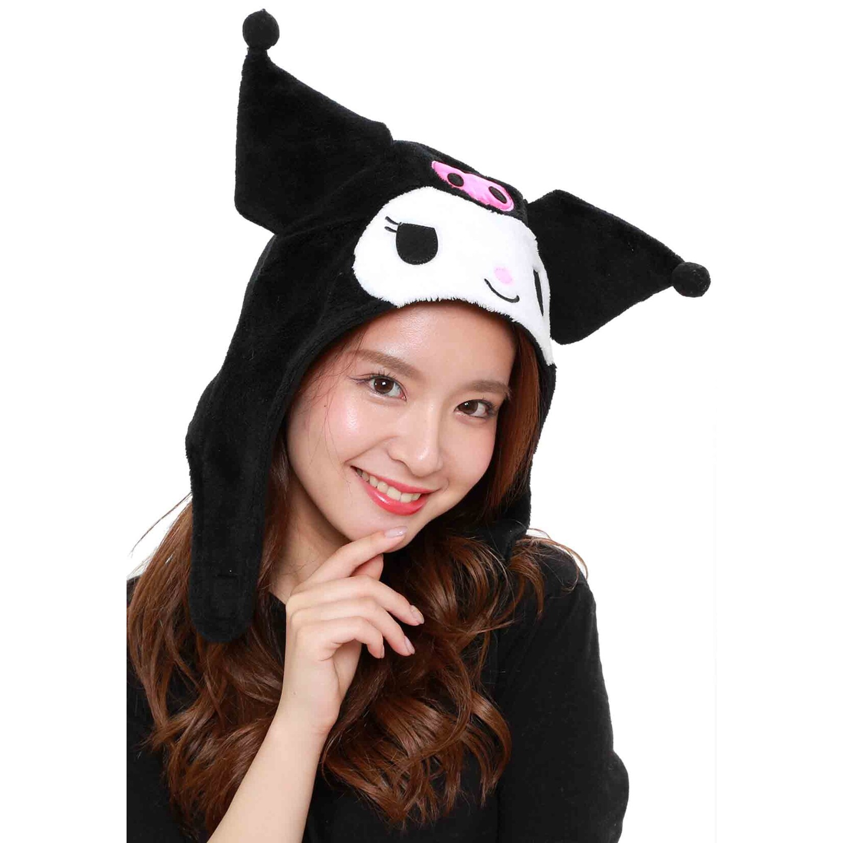 SAZAC Hat - Kuromi Kigurumi SZC-HT-SAN-1016