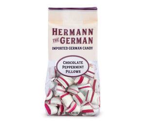 Hammond's Candies Peppermint Straws Filled with Chocolate