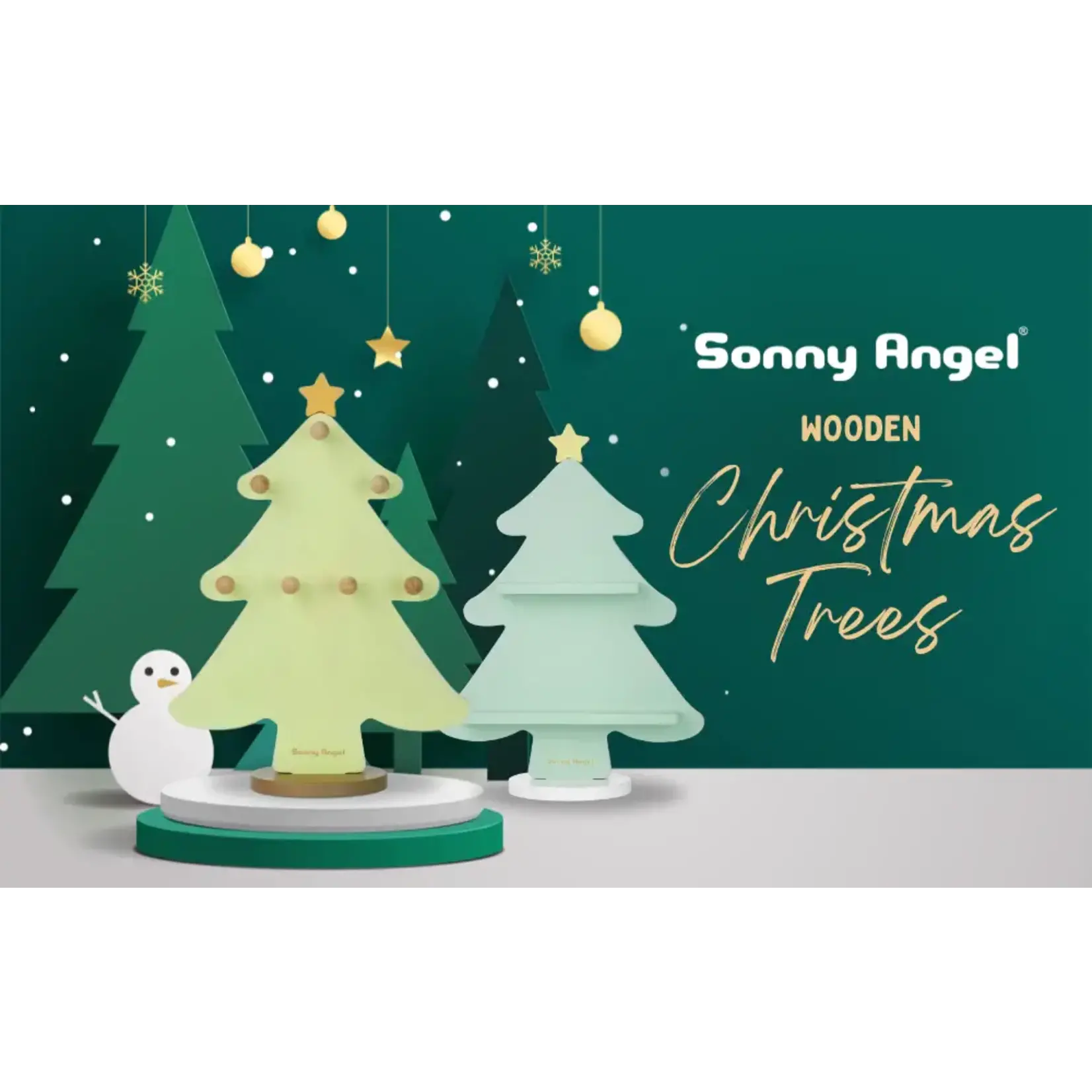 Dreams Sonny Angel - Wooden Christmas Tree