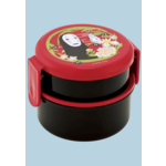 Skater Bento (Lunch Box) - Round 500ml - Spirited Away (Dark Red) SK-GHB-64517