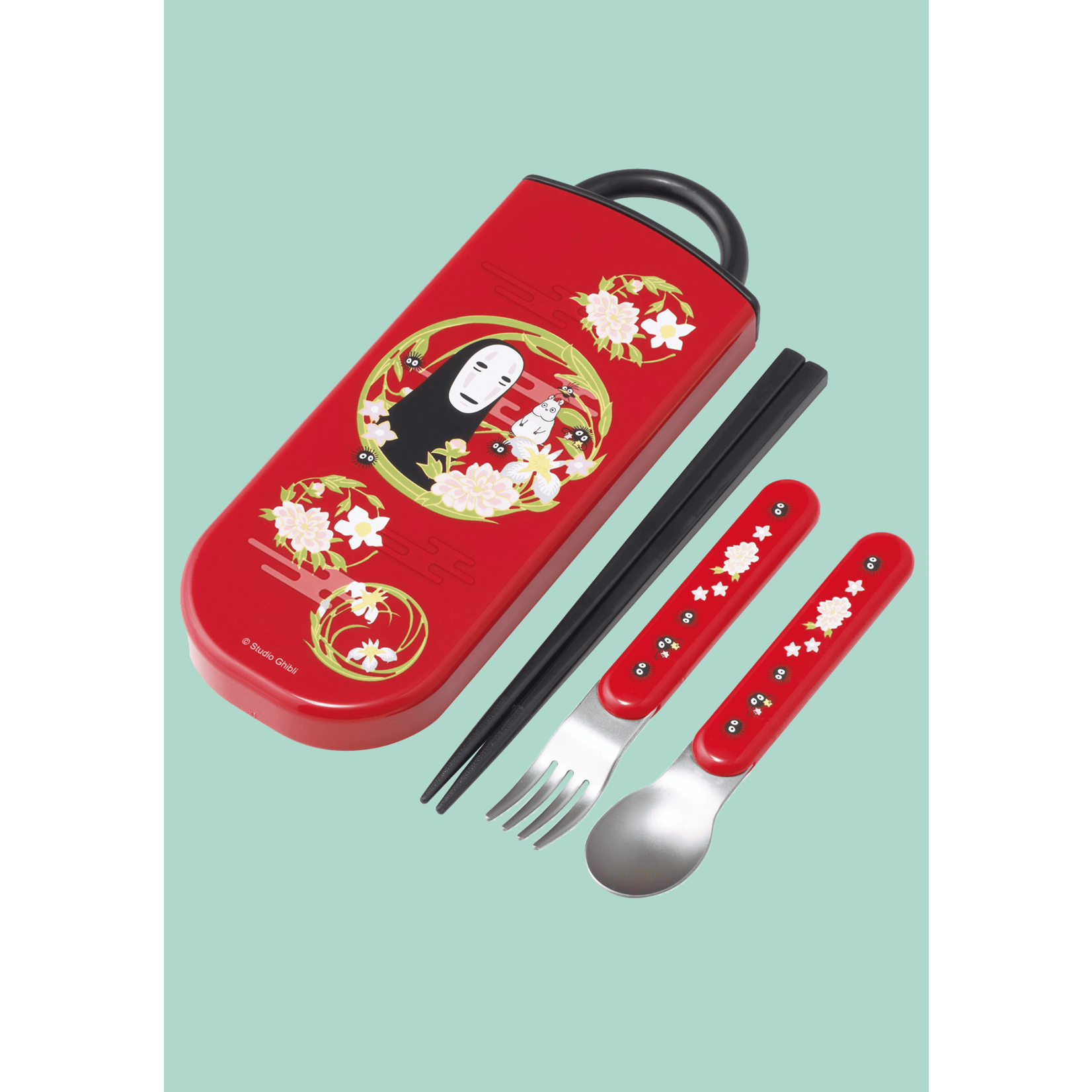 Skater Utensil Set - Spirited Away (Dark Red) SK-GHB-64519