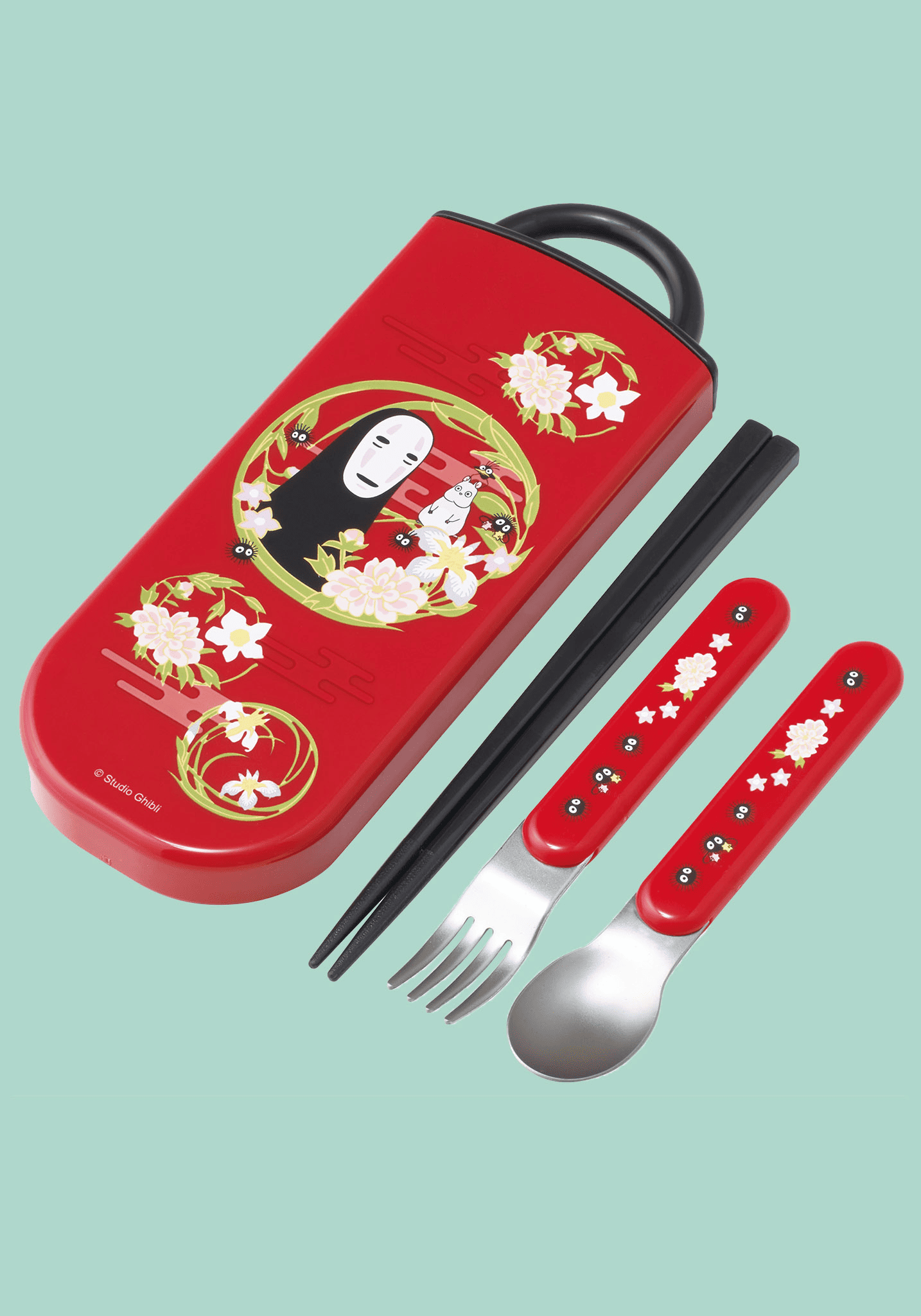 Studio Ghibli Spirited Away No-Face Cityscape Utensil Set