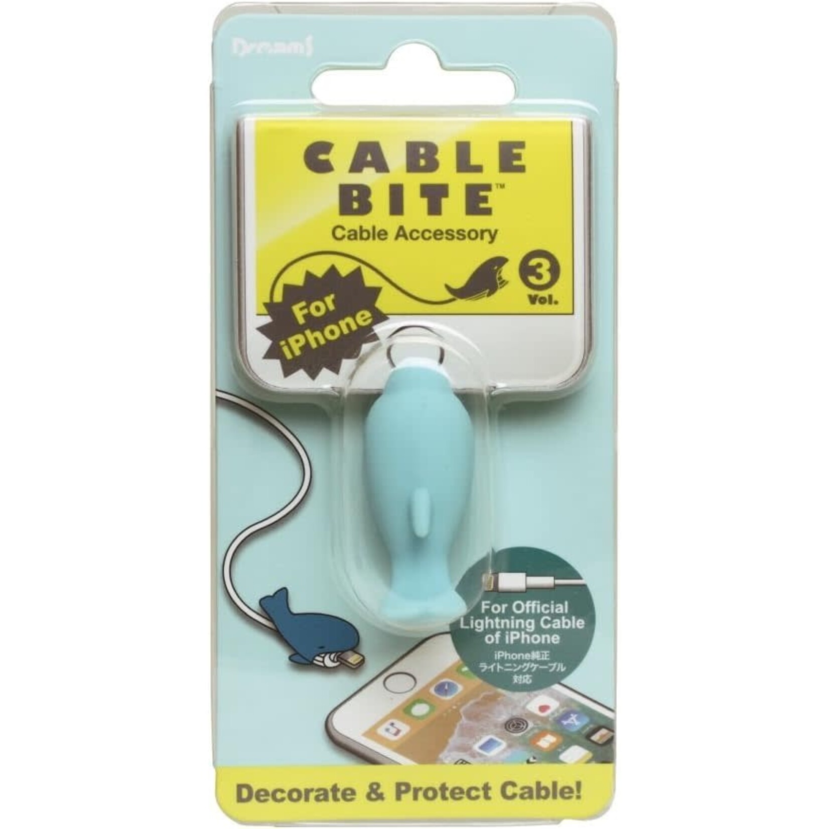 Dreams Cable Bite - iPhone Lightning Cable - Dolphin (vol.3)