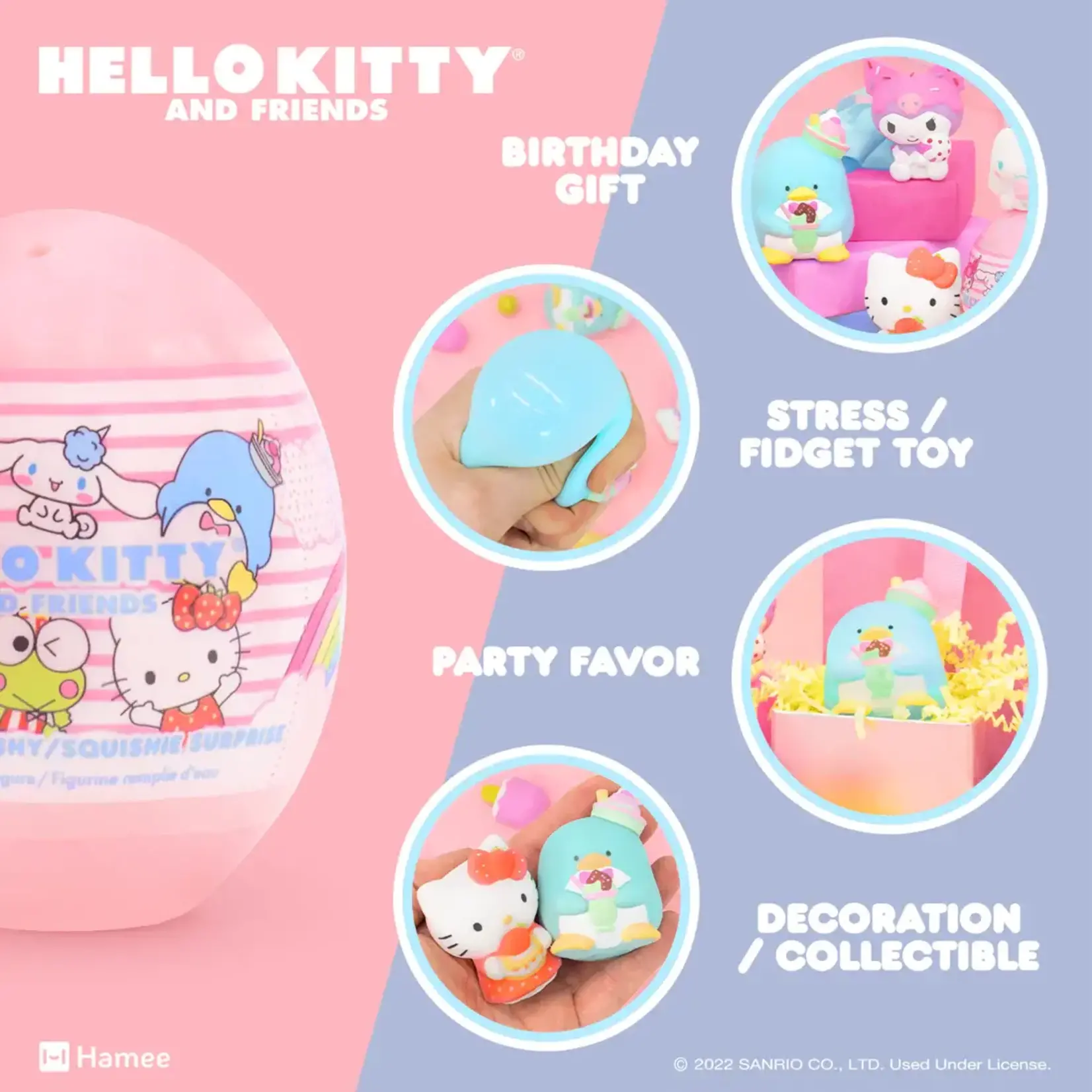  Hamee Sanrio Hello Kitty and Friends Cute Water Filled