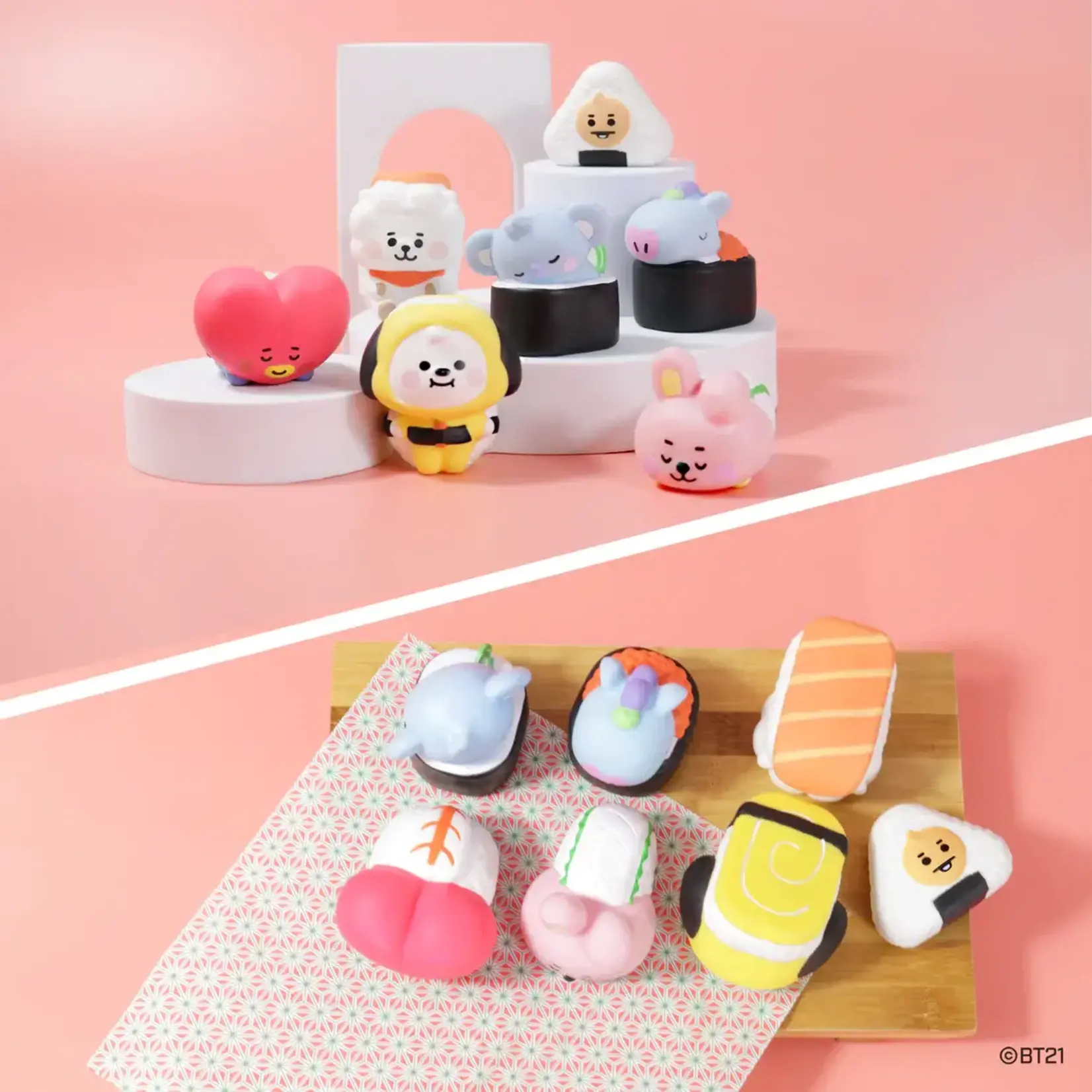 Capsule Squishies - BT21 BABY Sushi (Series 2)