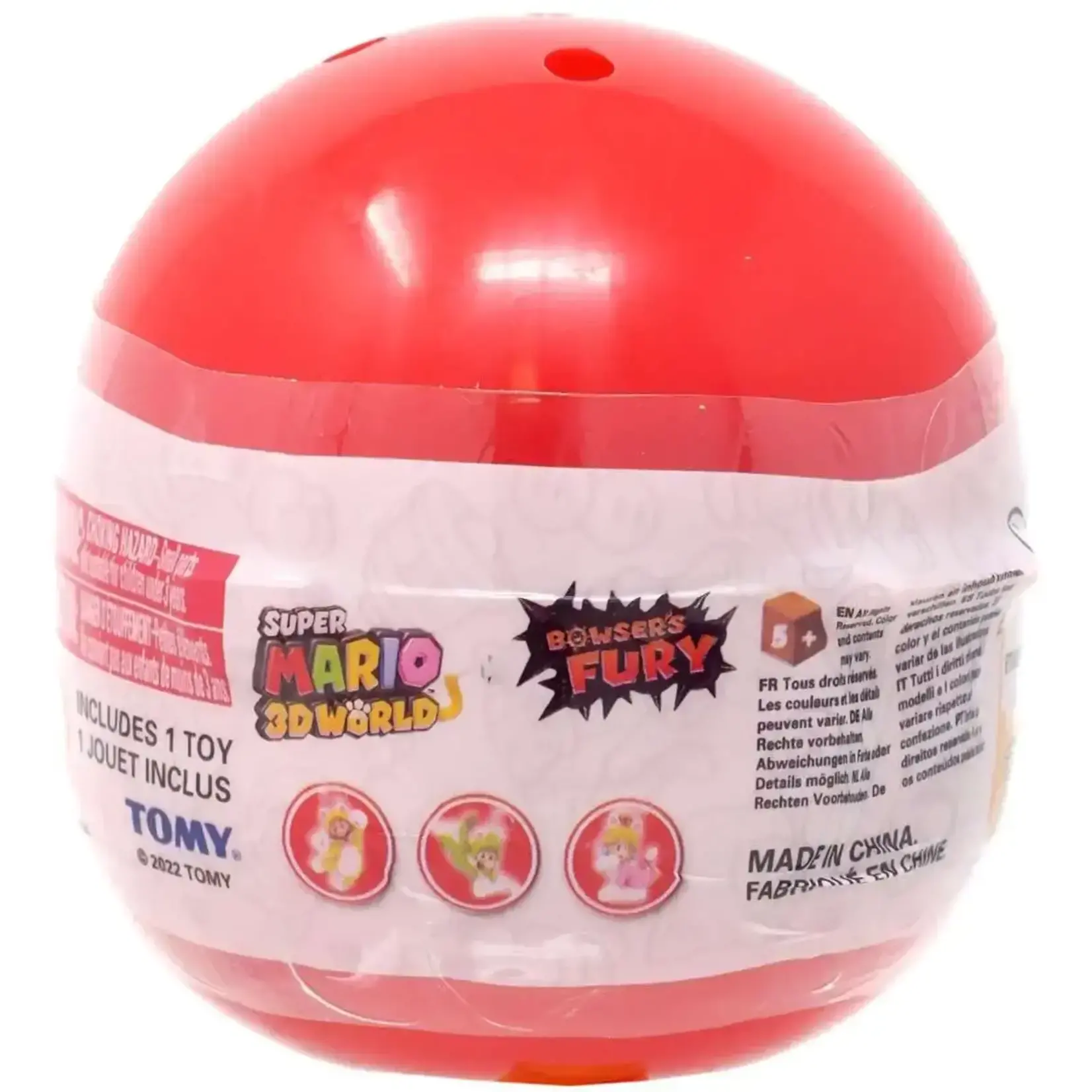 TOMY Super Mario 3D World - Bowser's Fury Keychain Capsule