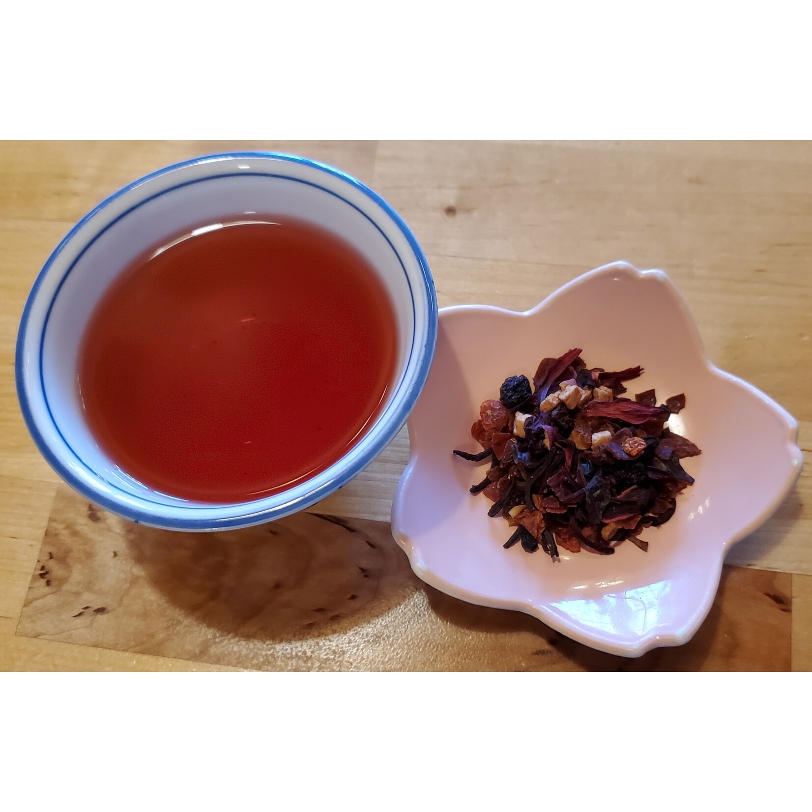 Matcha Time Cafe Hibiscus Berry Herbal Infusion - Loose Leaf Bag