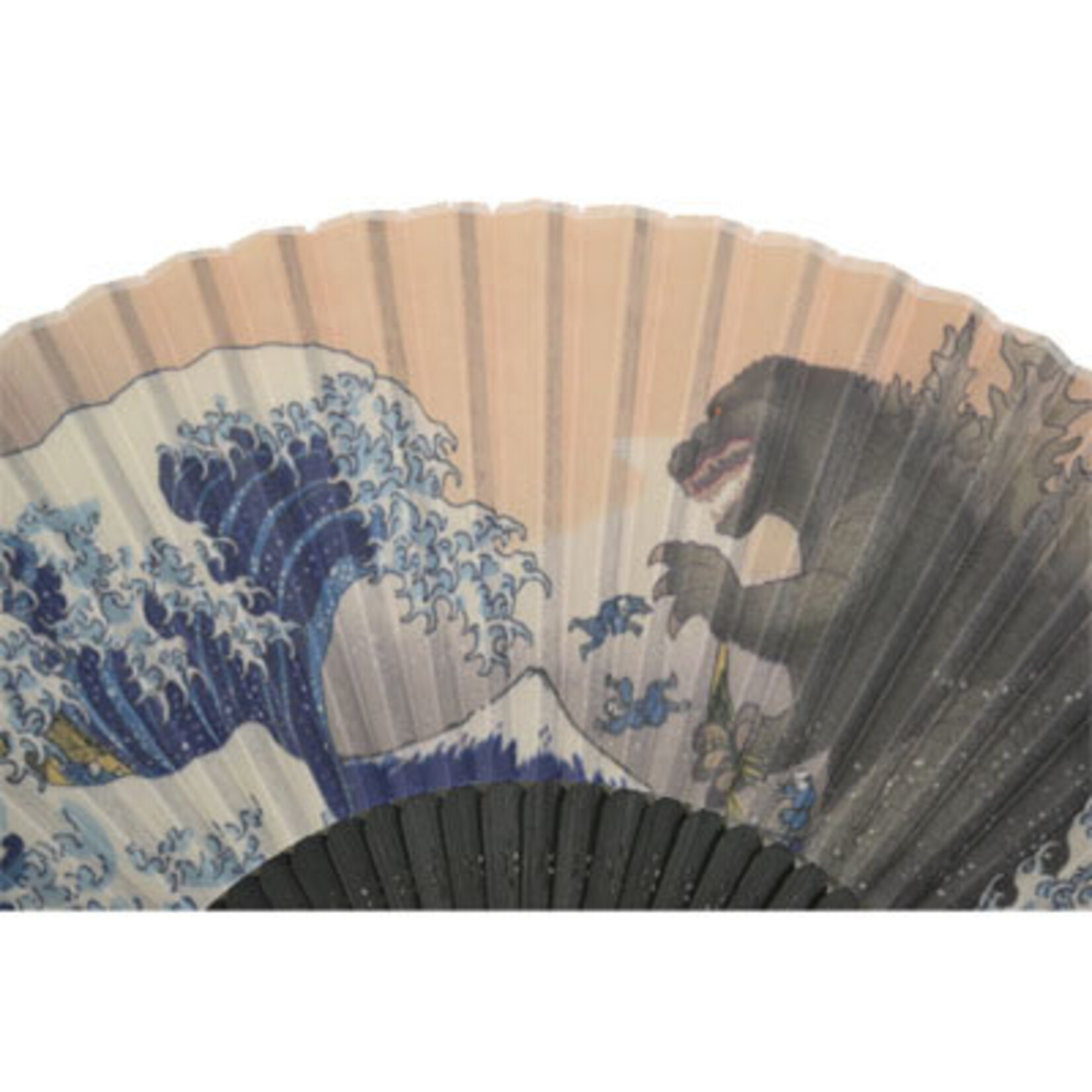 FAN 8" Poly Godzilla & Great Wave (Hokusai) - 508510