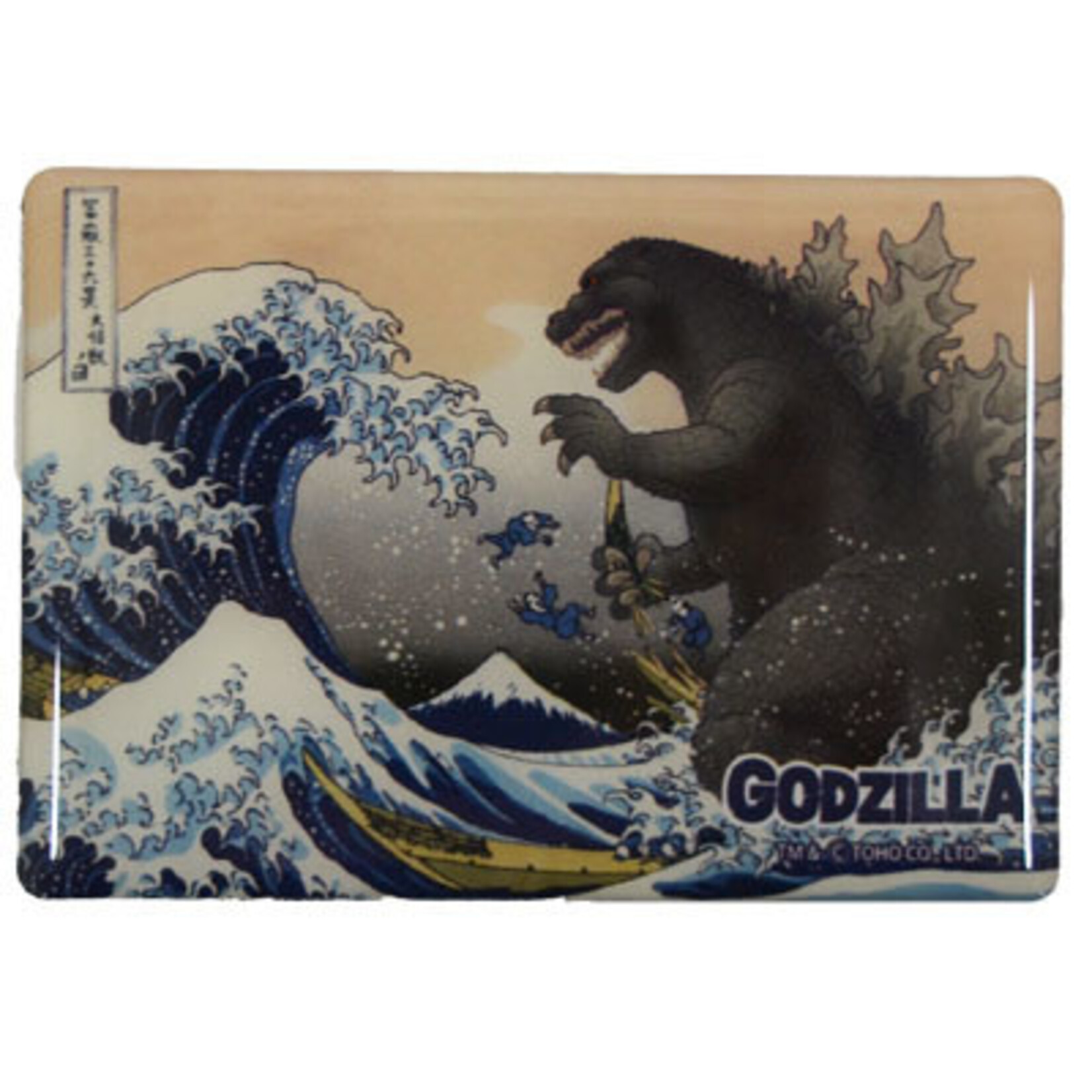 Magnet - Godzilla & Great Wave (Hokusai) - 508701