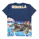 Toho Co. LTD T-Shirt - Godzilla in the Ocean Eating Ships - GZUT-020