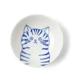 Shichita Bowl - 3.5" Cat Face Blue/White Dora - 160-067