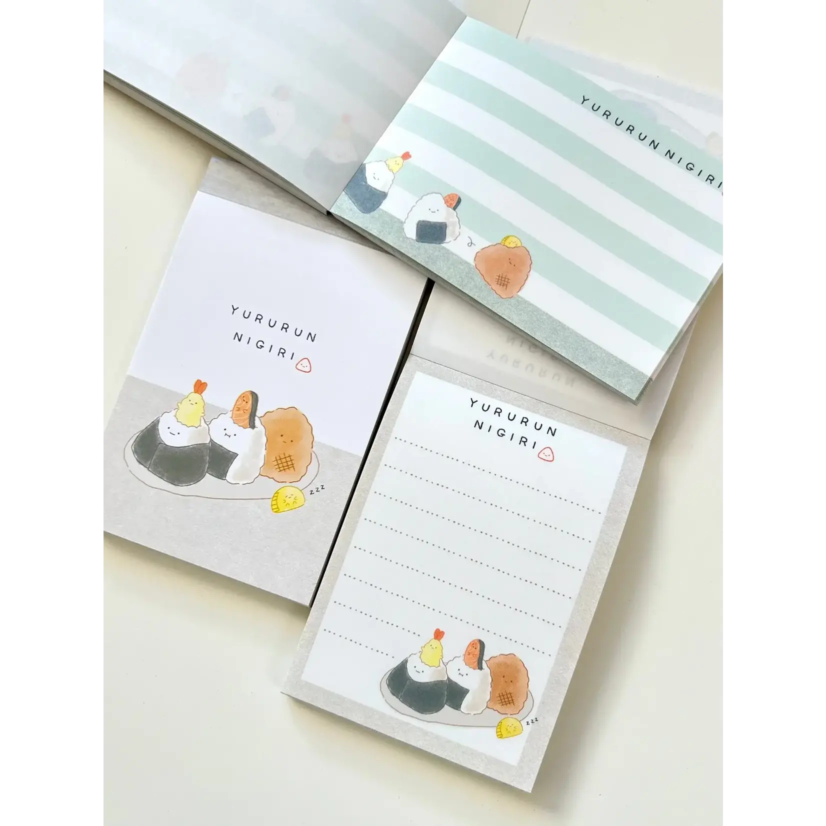 Crux Yururun Nigiri Lunch Mini Notepads - 112217