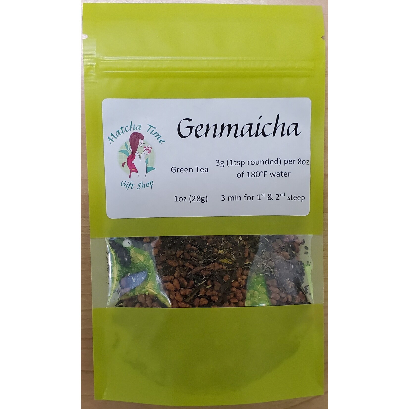 Matcha Time Cafe Genmaicha Green Tea - Loose Leaf