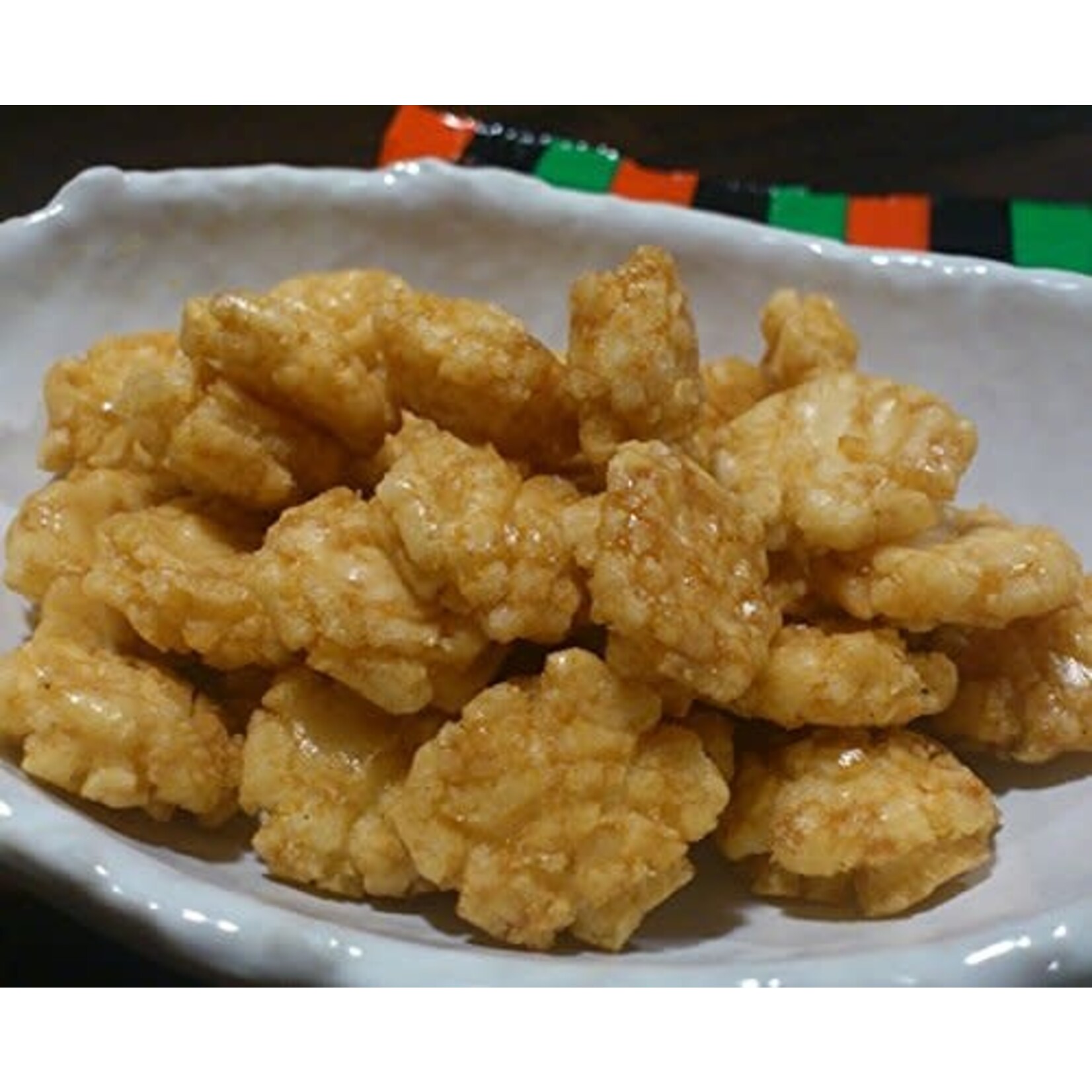 Amanoya Senbei - Japanese Rice Cracker Himemaru - Wasabi 3 oz