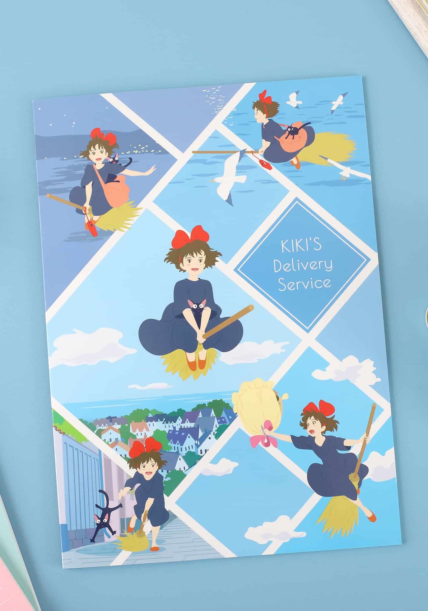 Kiki's Delivery Service B5 Notebook MV-1223-14 - Matcha Time Gift Shop