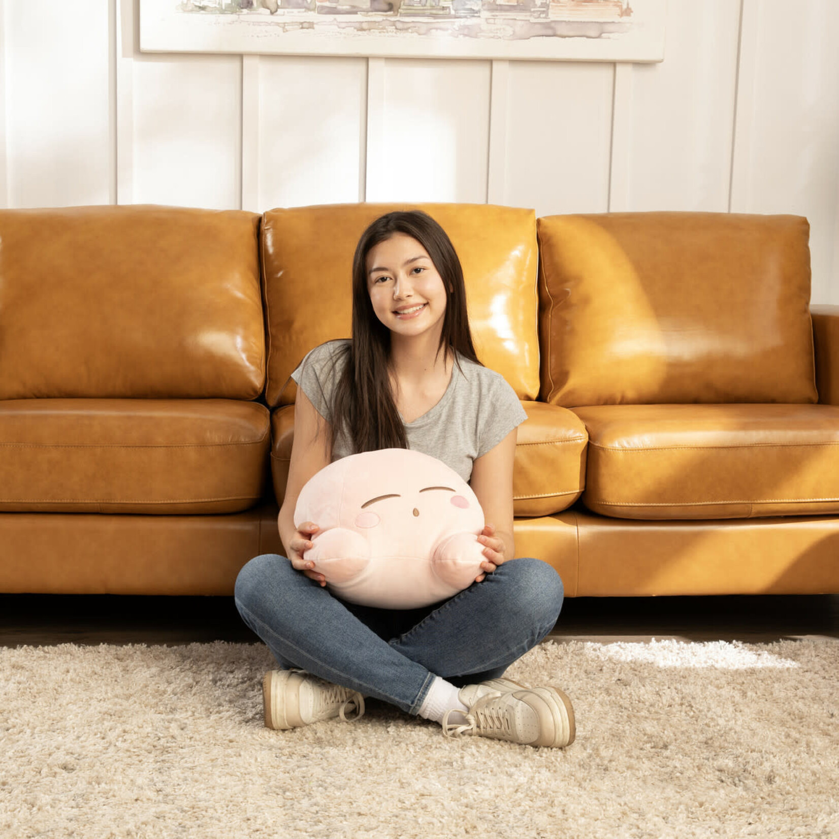 Club Mocchi-Mocchi- Suya Suya Sleeping Friend Kirby Mega Plush T12451B