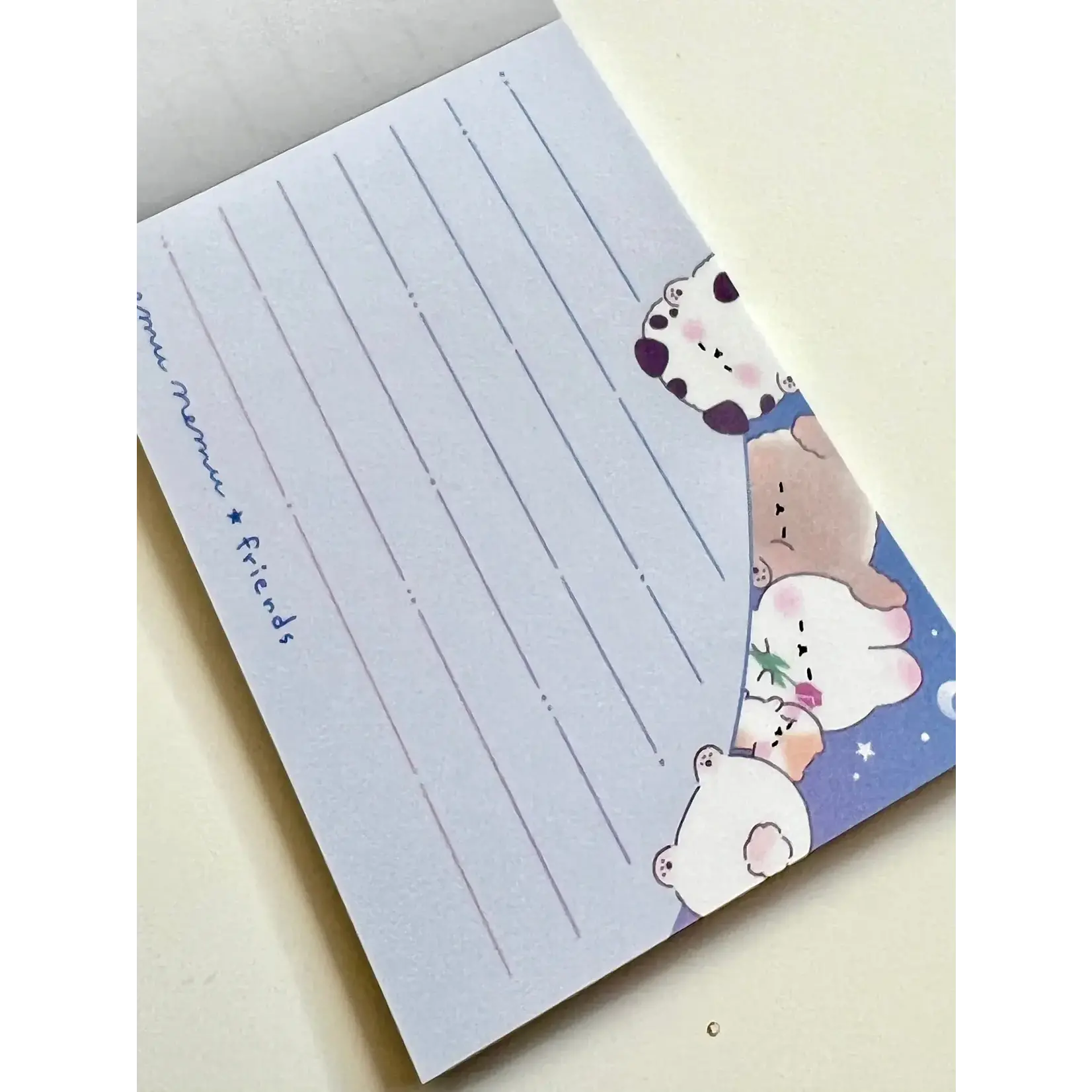Crux Nemu Nemu Animal Friends Mini Notepad - 112218