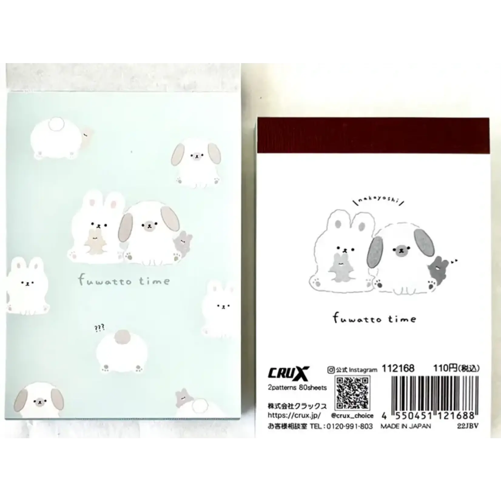 Crux Rabbit Mini Notepad - 112168