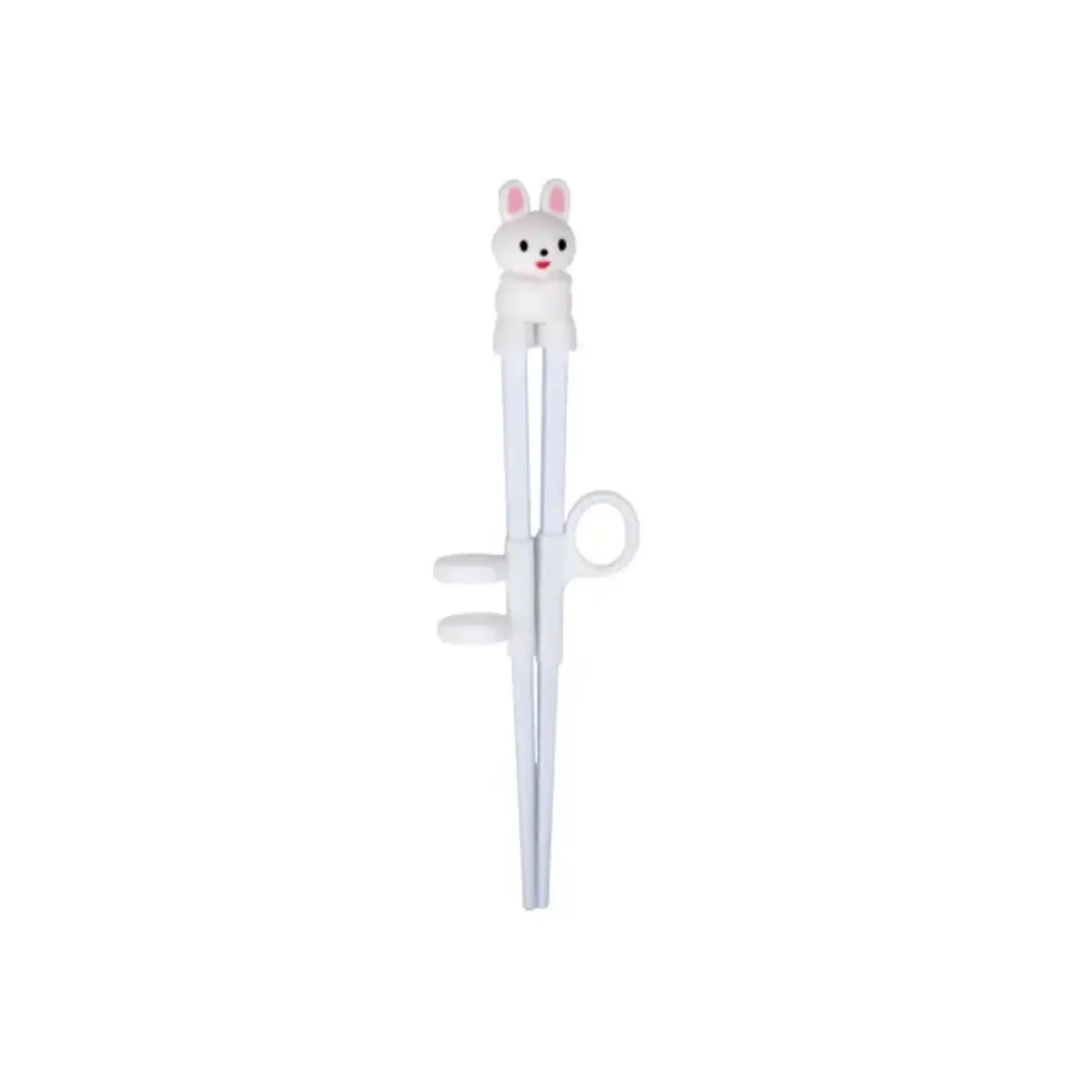 Chopsticks for Kids - With Helper - White Rabbit - EC18-W