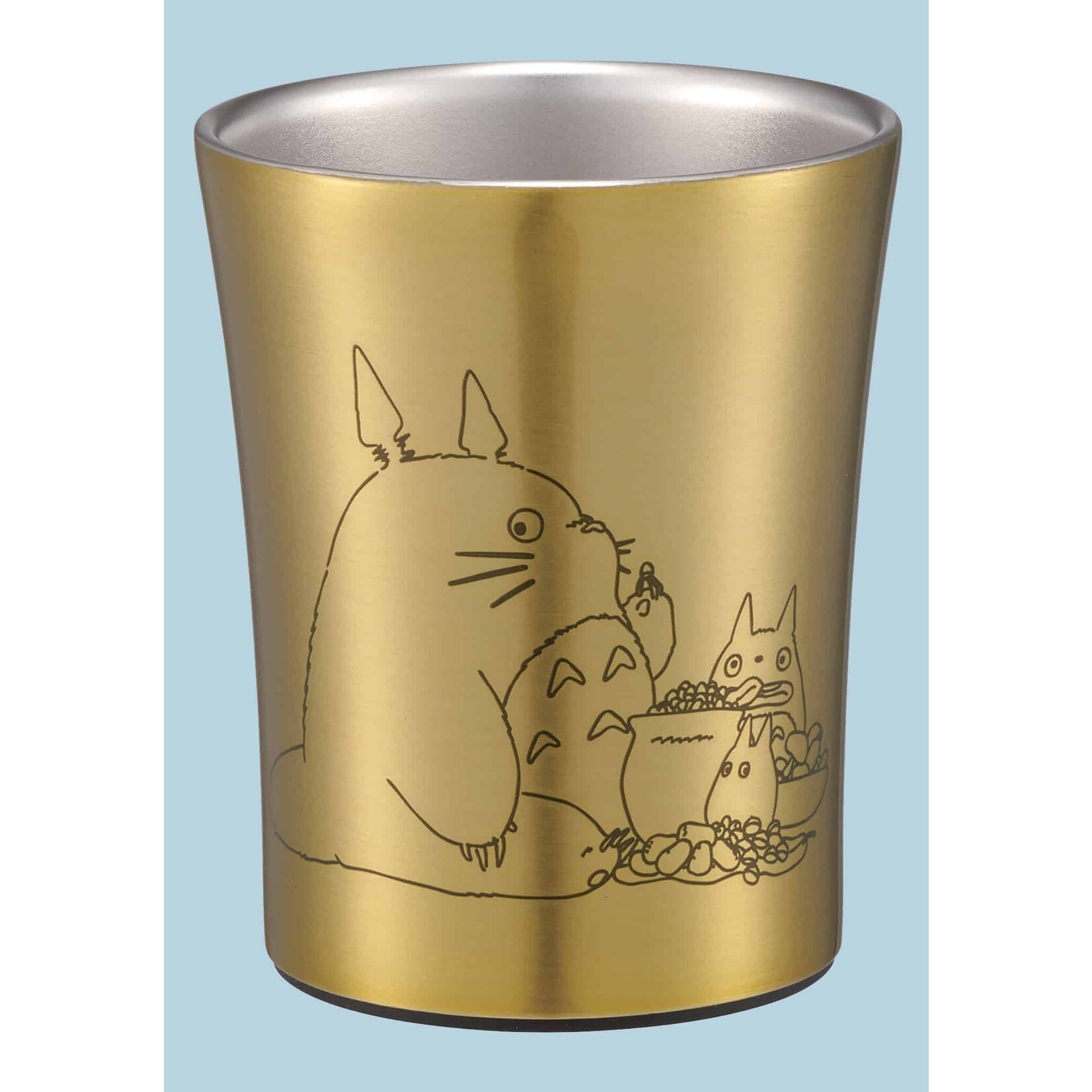 Skater My Neighbor Totoro Stainless Steel Tumbler (Tree Nuts) – Gold SK-GHB-645204
