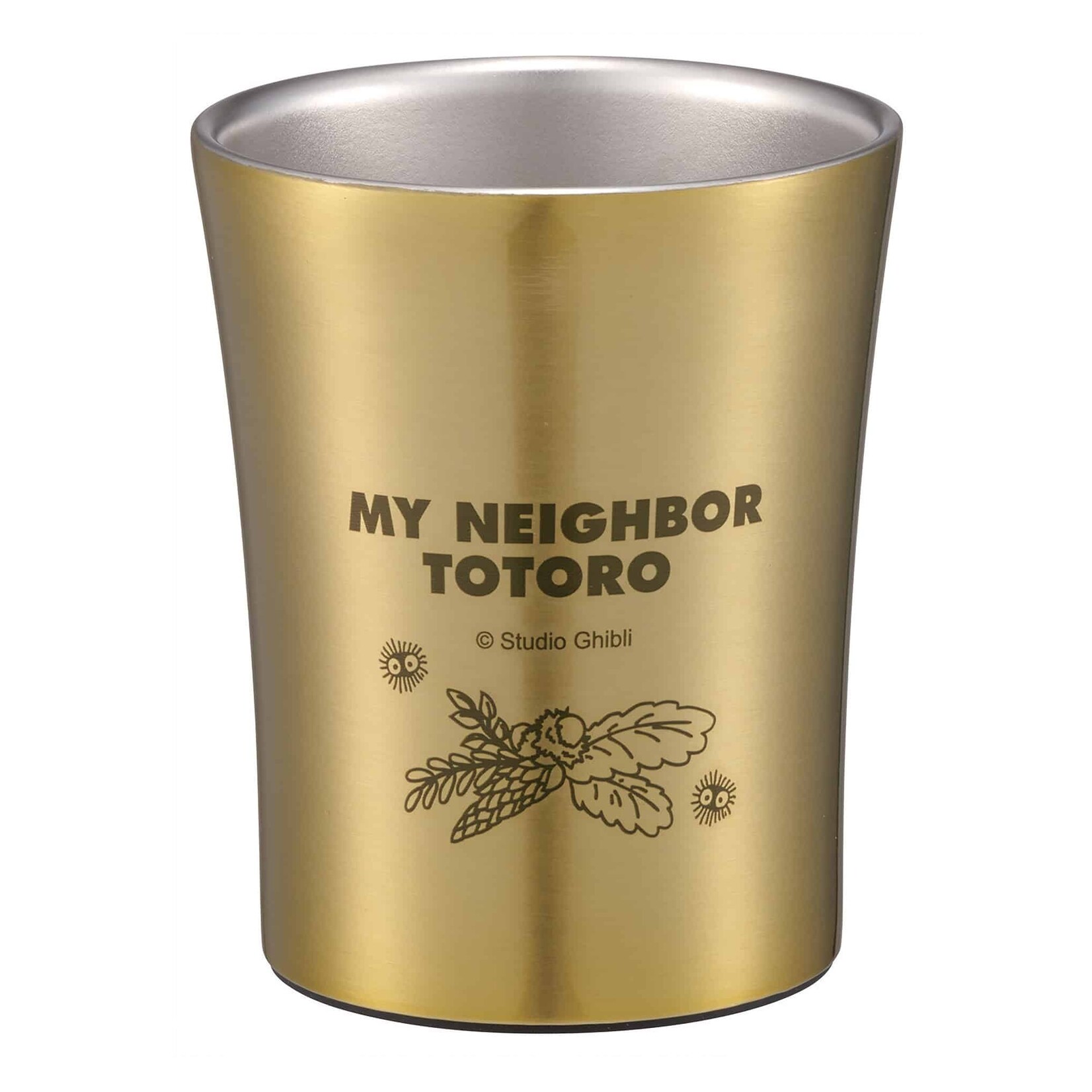 Skater My Neighbor Totoro Stainless Steel Tumbler (Tree Nuts) – Gold SK-GHB-645204