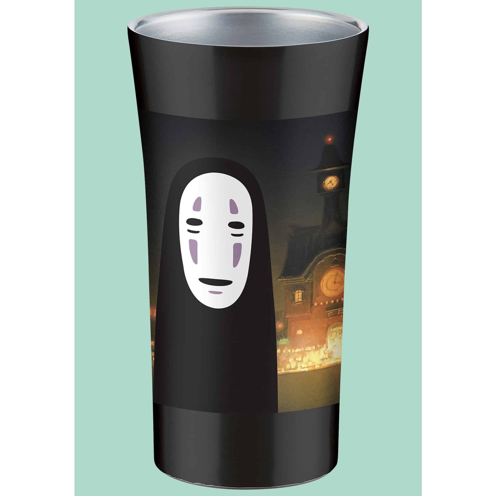 Skater Spirited Away Stainless Steel Tumbler (No-Face) – Grey SK-GHB-490835