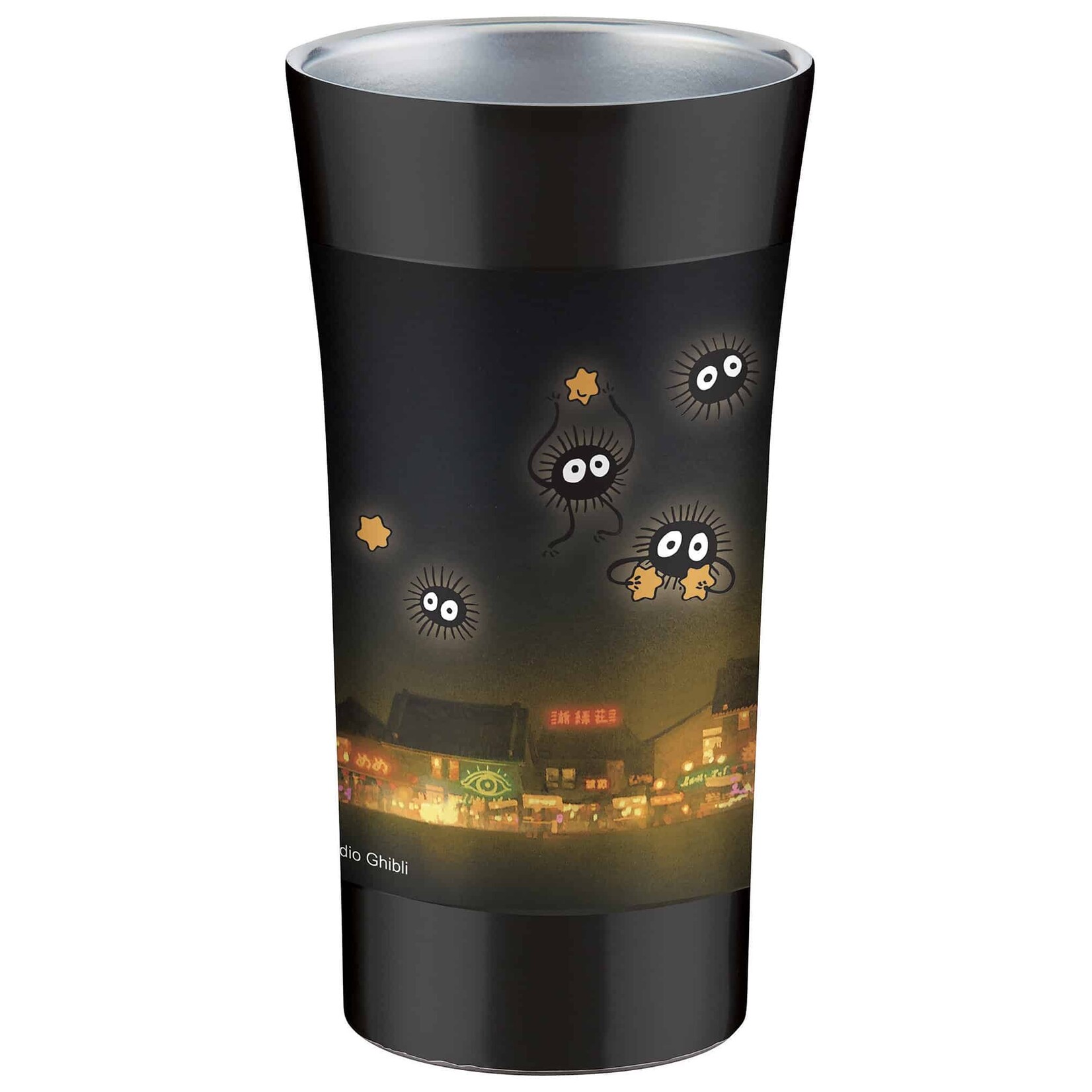 Skater Spirited Away Stainless Steel Tumbler (No-Face) – Grey SK-GHB-490835