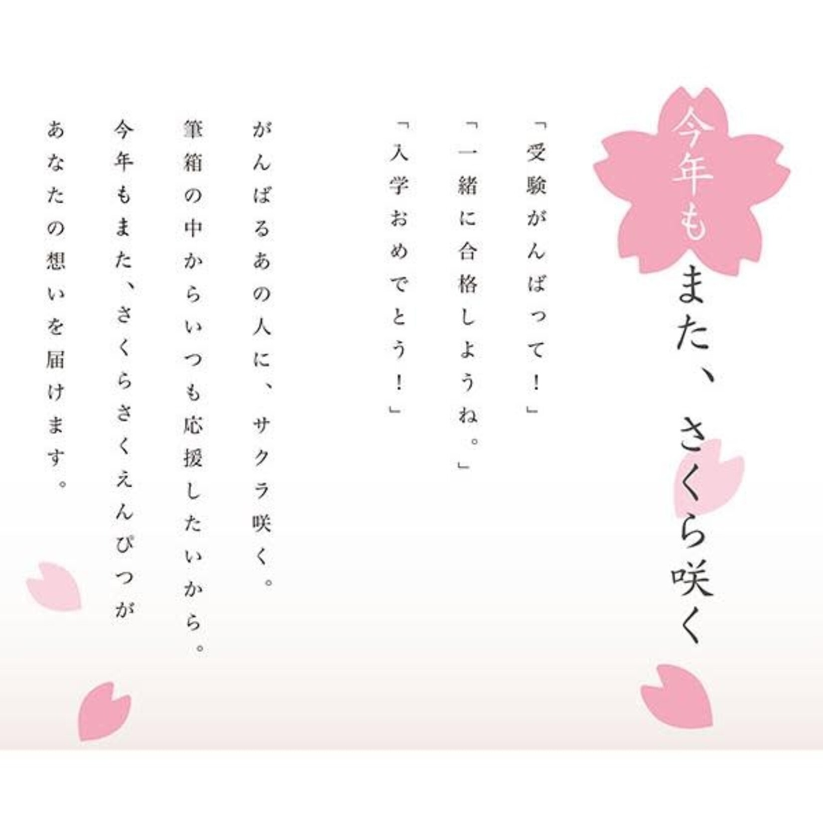 Sun Star Eraser - Sakura (Cherry Blossom) - S4220200