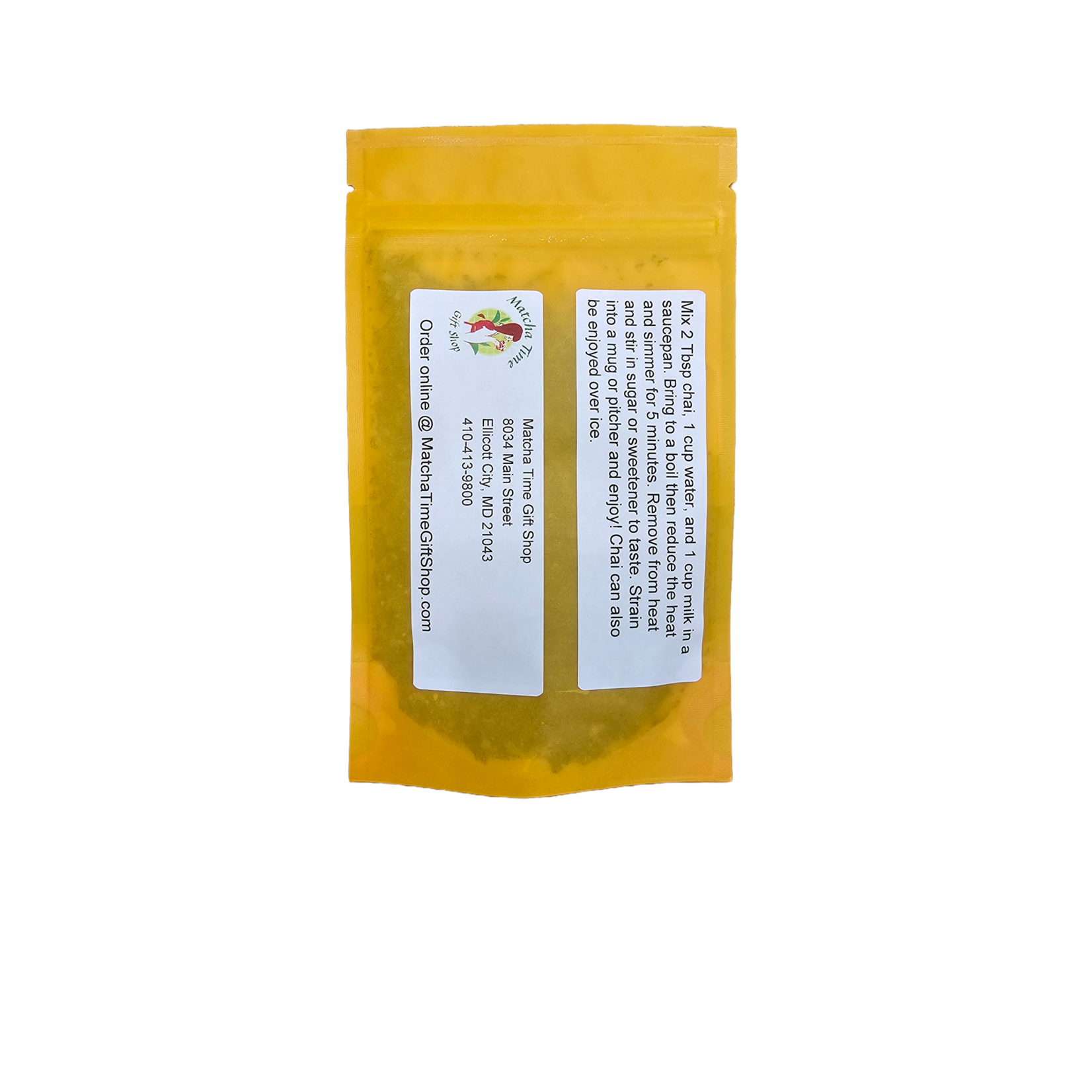 Matcha Time Cafe Masala Chai - Loose Leaf Tea